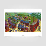Joe Scarborough Signed Art Print Settle Fair - Joe Scarborough Art