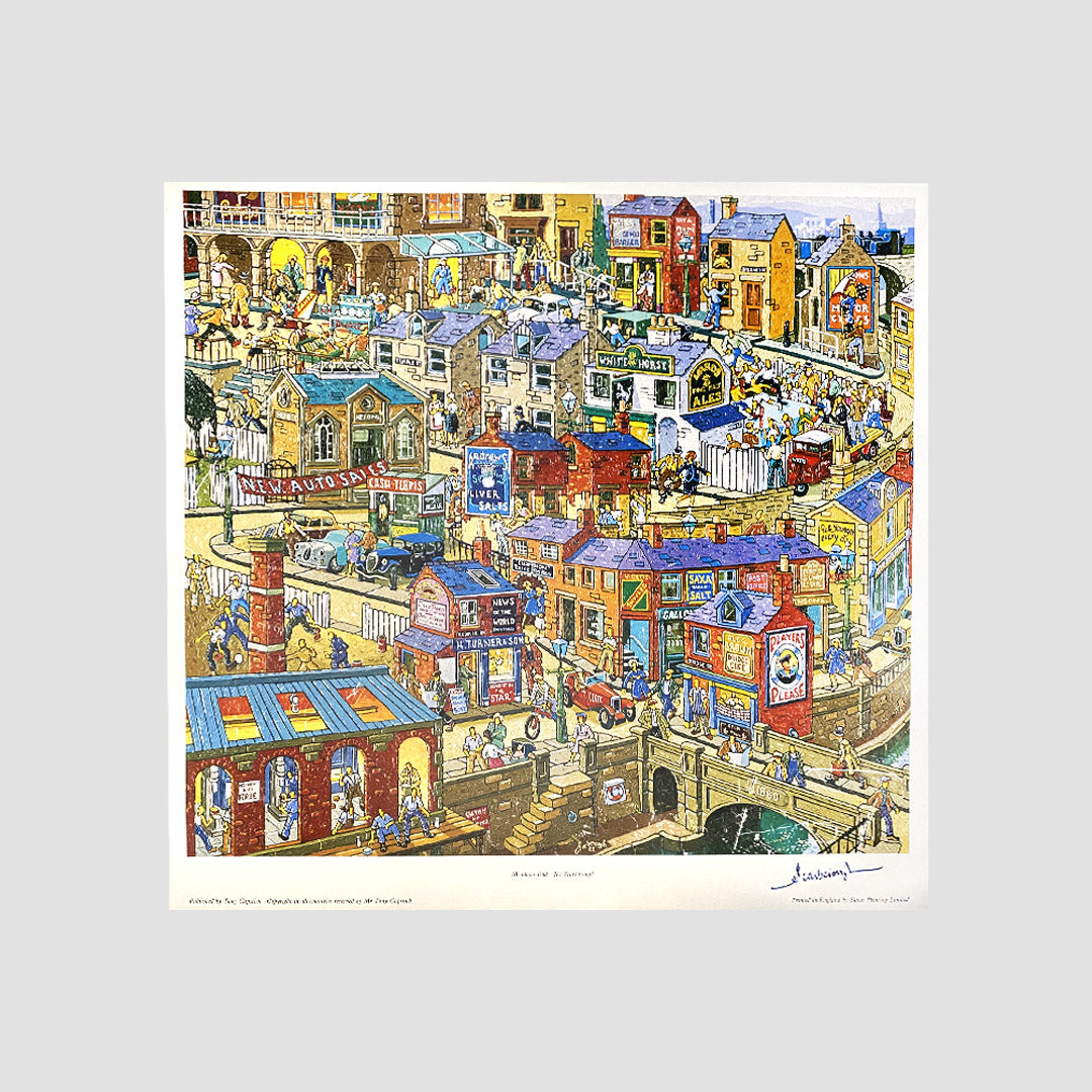 Joe Scarborough Signed Art Print Meadows End - Joe Scarborough Art