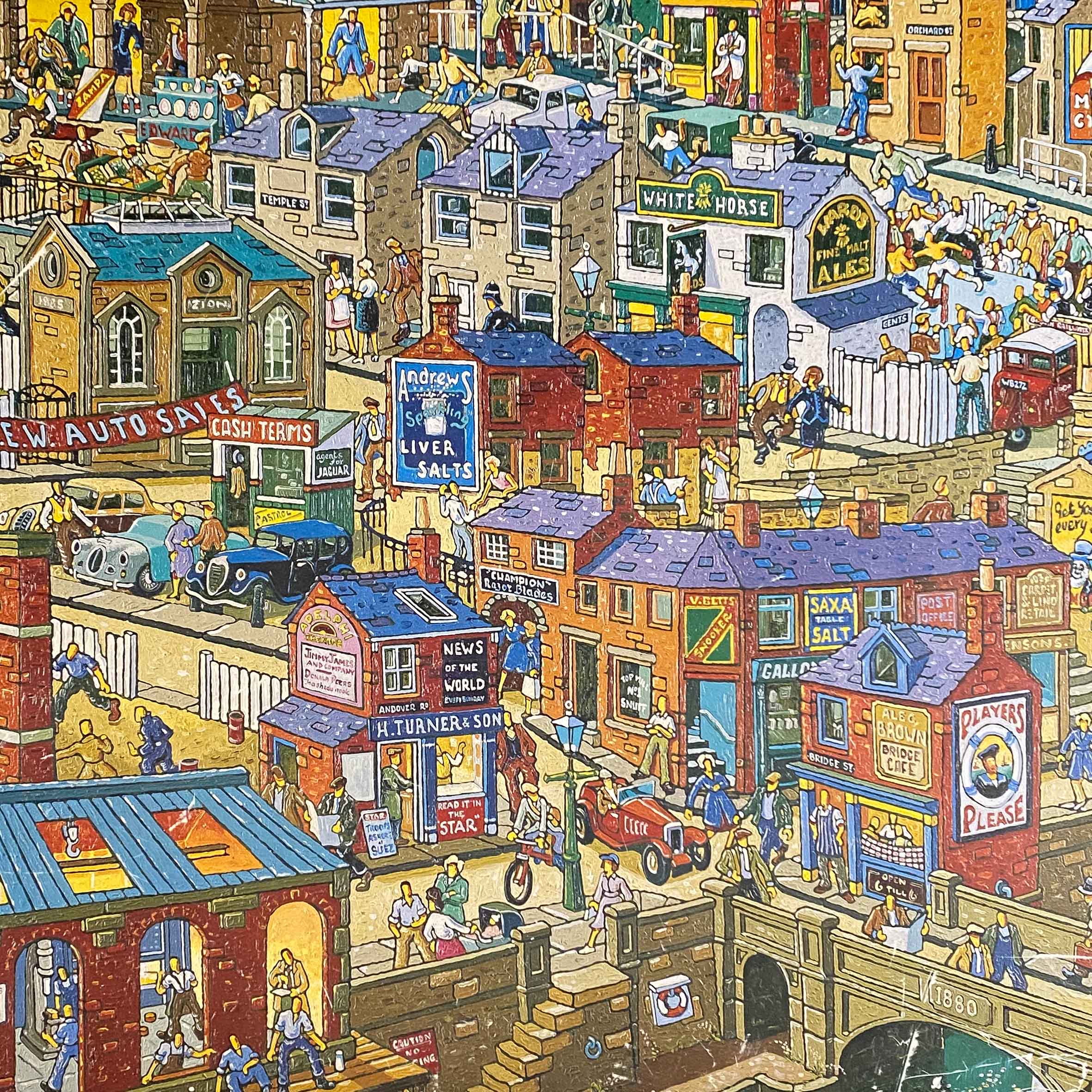 Joe Scarborough Signed Art Print Meadows End - Joe Scarborough Art