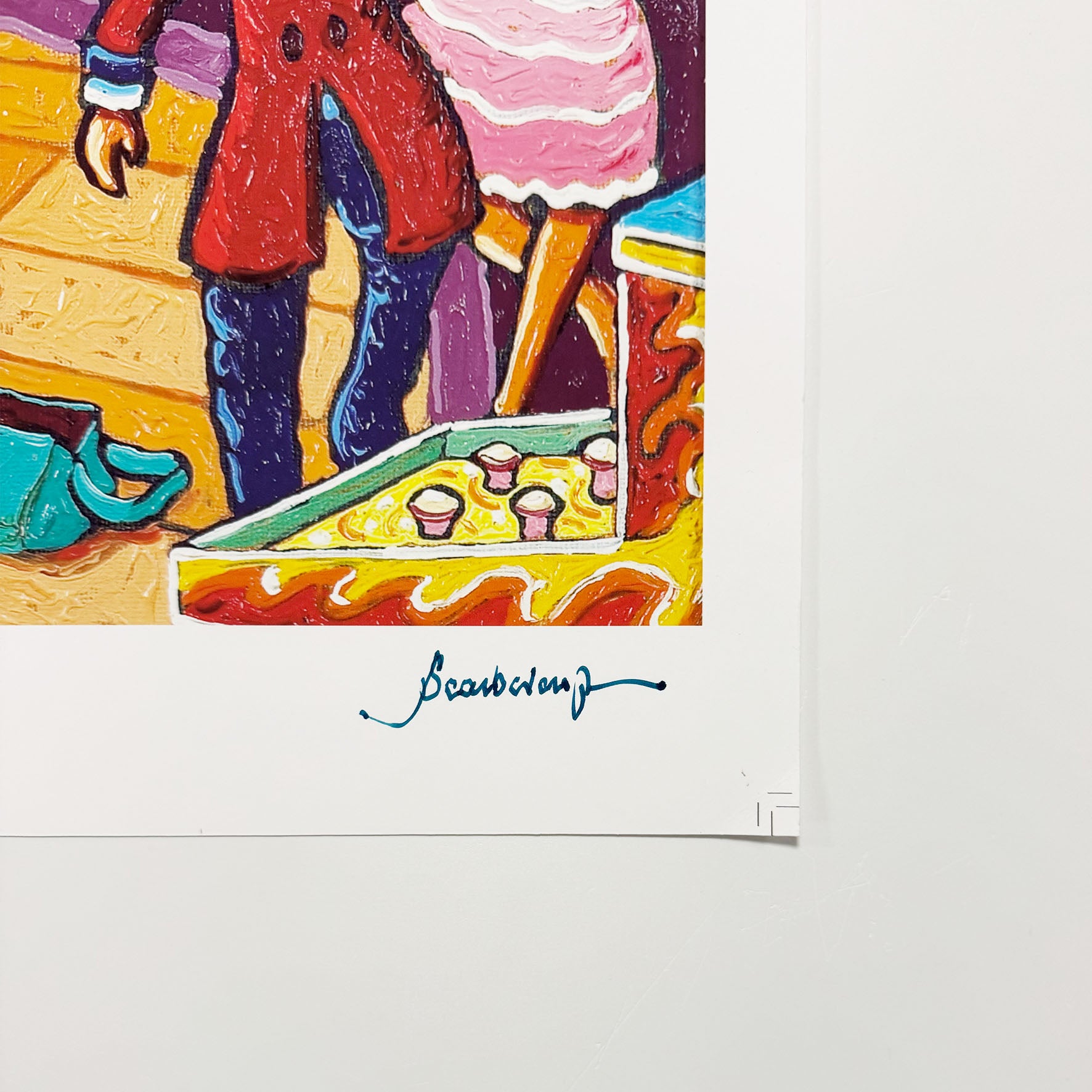 Rock n' Roll Signed Archive Artist Proof Art Print - Joe Scarborough Art