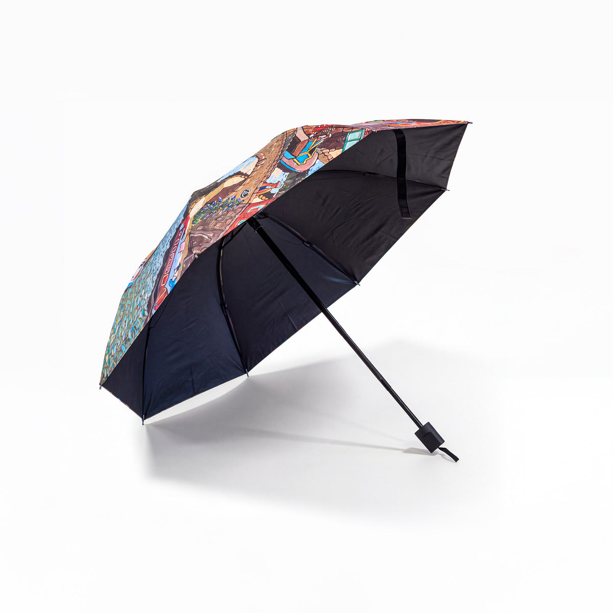 Joe Scarborough Umbrella 5pm on the Canal - Joe Scarborough Art