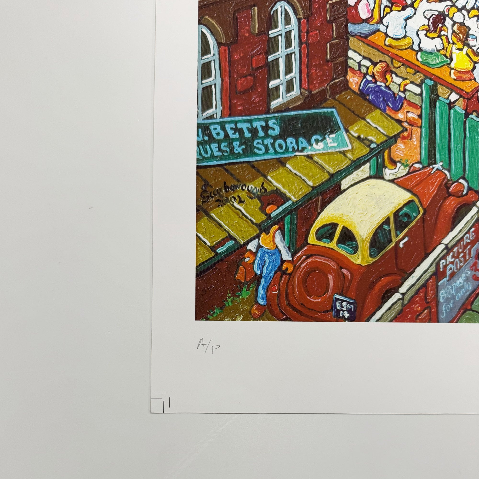 A Job for a Tenner Signed Archive Artist Proof Art Print - Joe Scarborough Art