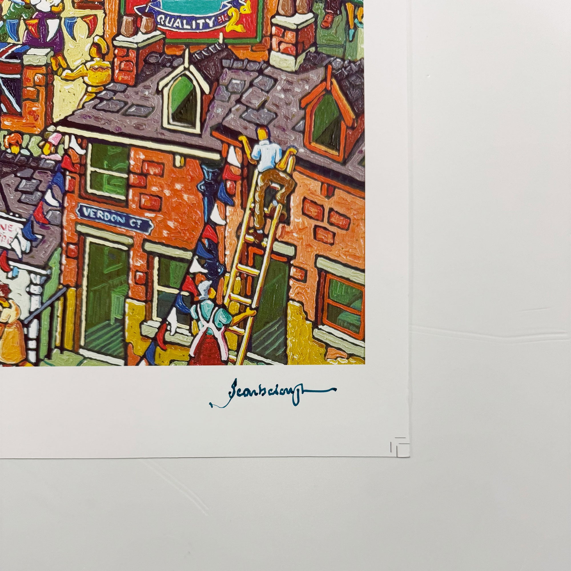 A Job for a Tenner Signed Archive Artist Proof Art Print - Joe Scarborough Art