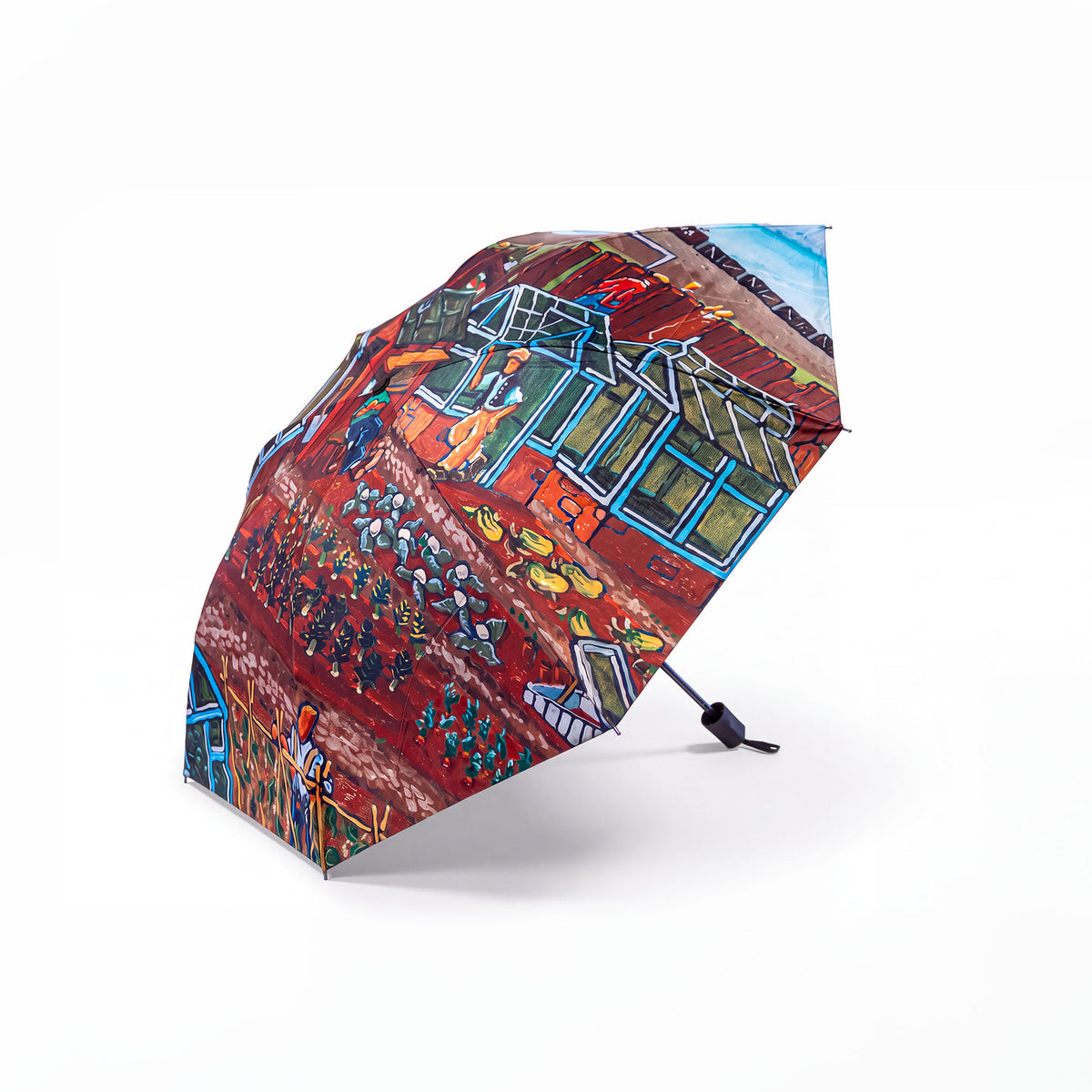 Joe Scarborough Umbrella The Allotment - Joe Scarborough Art