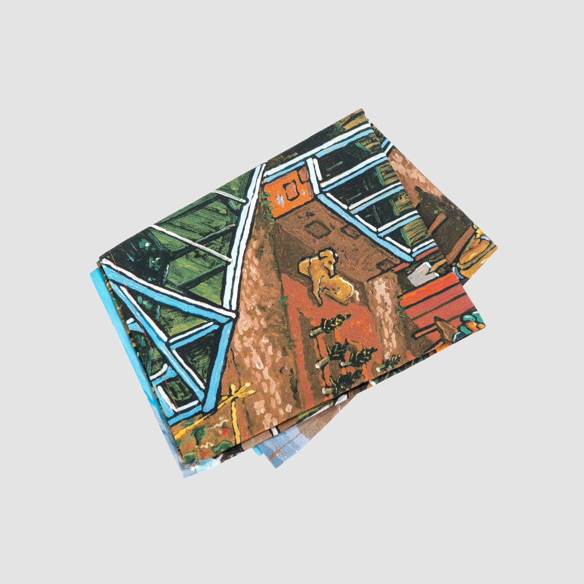 Joe Scarborough Tea Towel The Allotment - Joe Scarborough Art