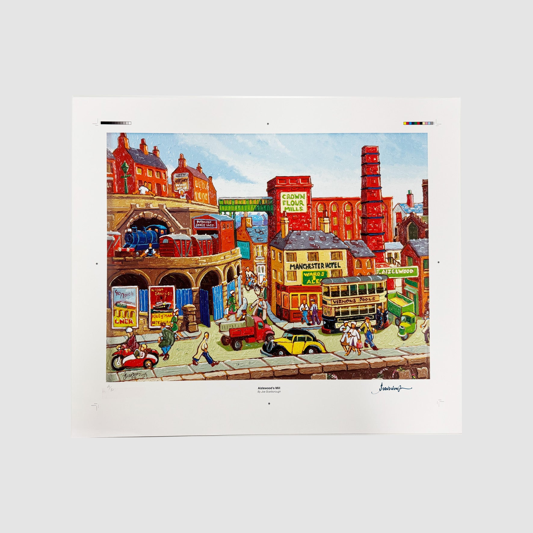 Aizlewood’s Mill Signed Archive Artist Proof Art Print - Joe Scarborough Art