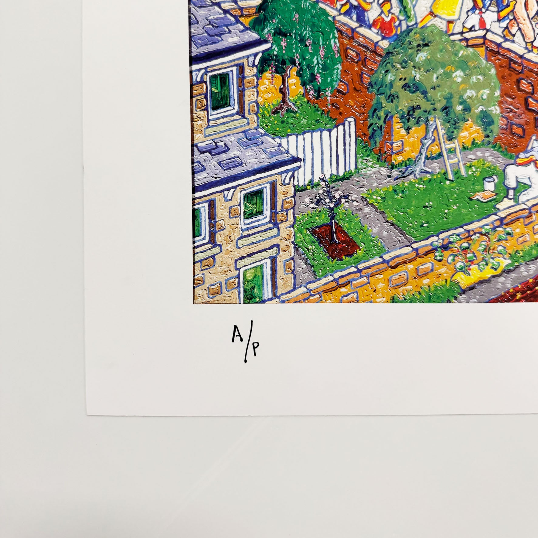 Arsenal v PSG 1994 UEFA Cup Signed Archive Artist Proof Art Print - Joe Scarborough Art