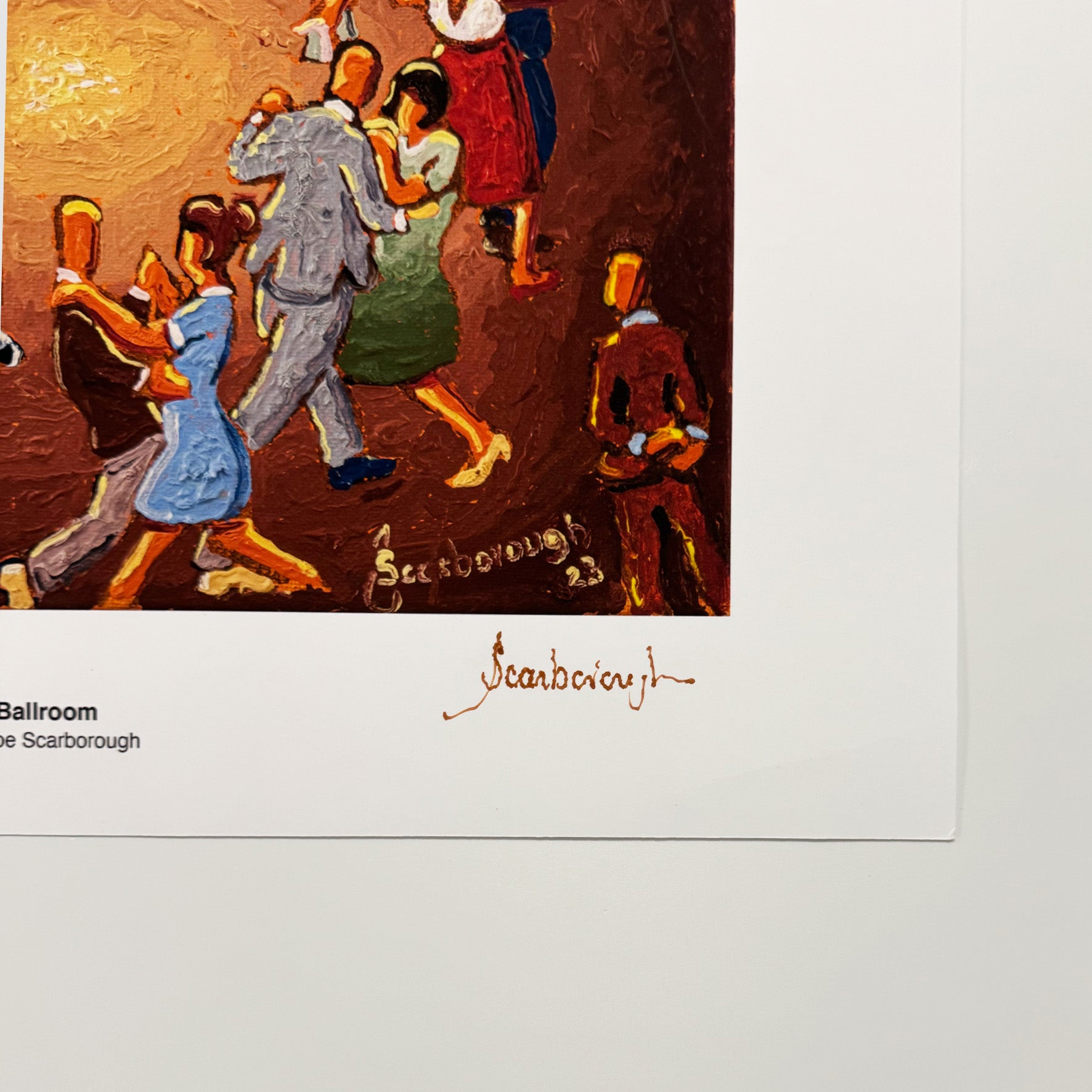 Ballroom Signed Archive Artist Proof Art Print - Joe Scarborough Art