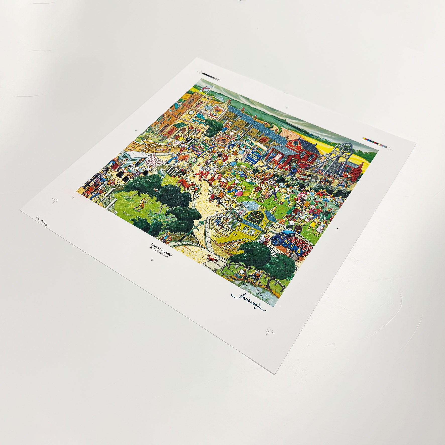‘Coal’, A Celebration Signed Archive Artist Proof Art Print - Joe Scarborough Art