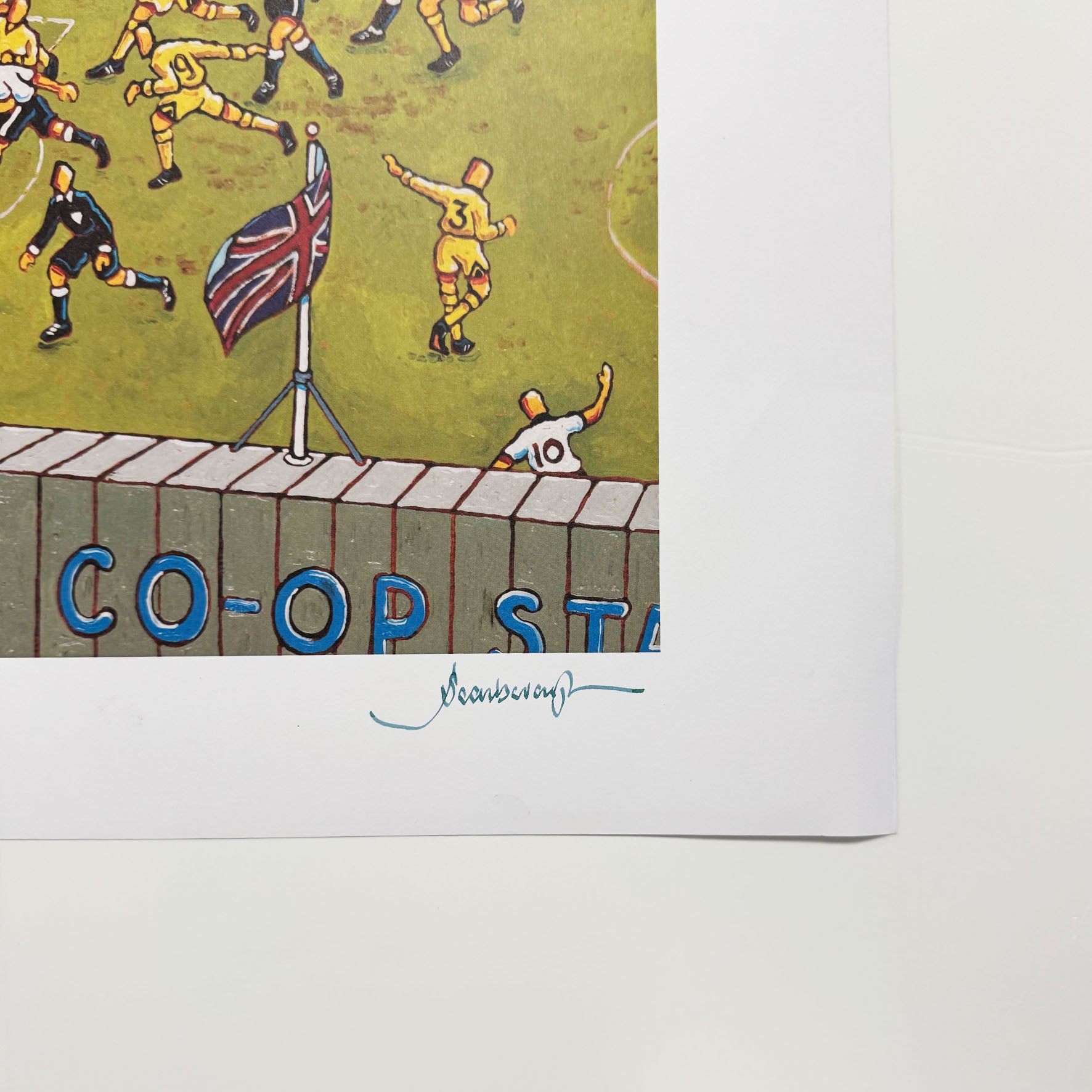 Derby County Signed Archive Artist Proof Art Print - Joe Scarborough Art