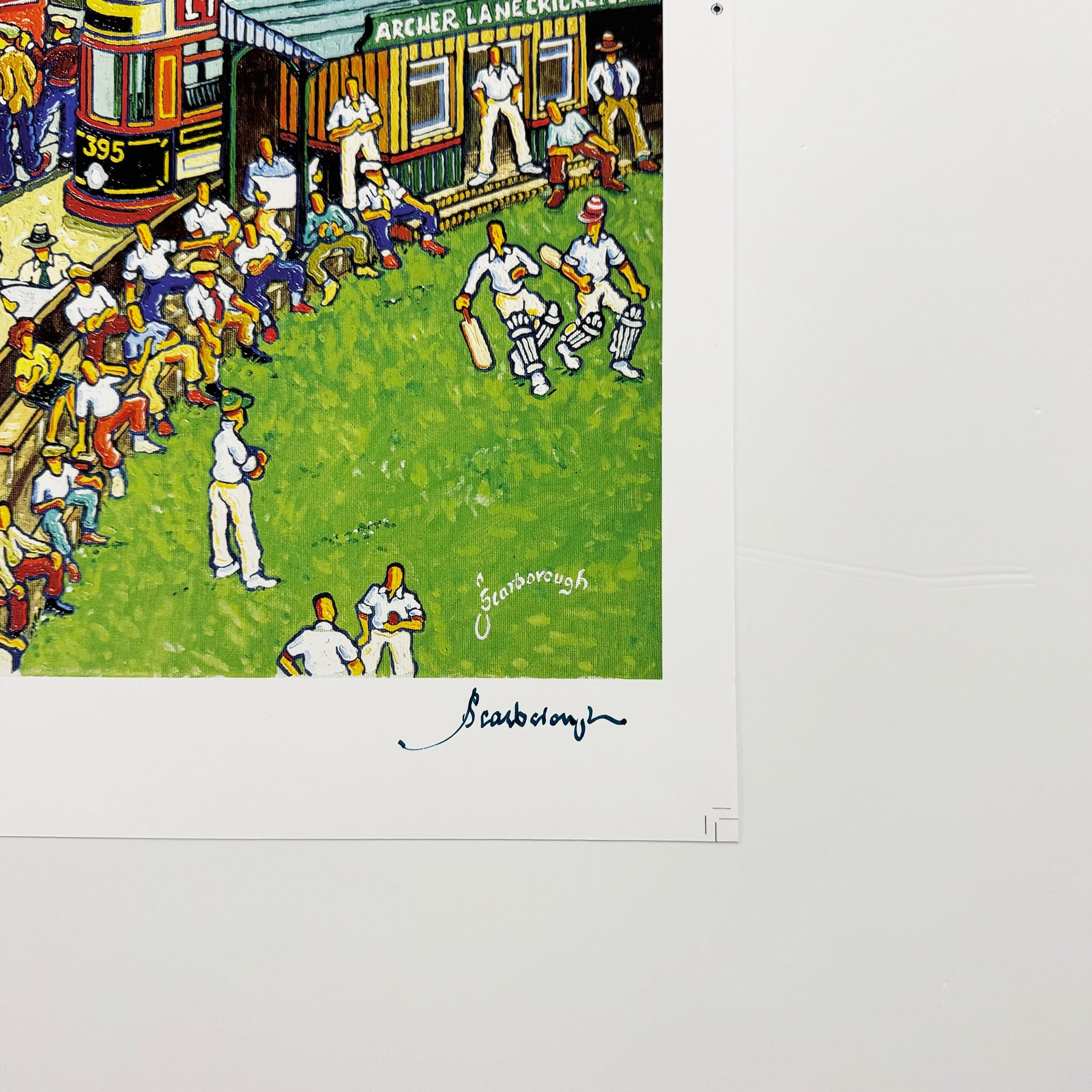 Exhibition at the White Rose Signed Archive Artist Proof Art Print - Joe Scarborough Art