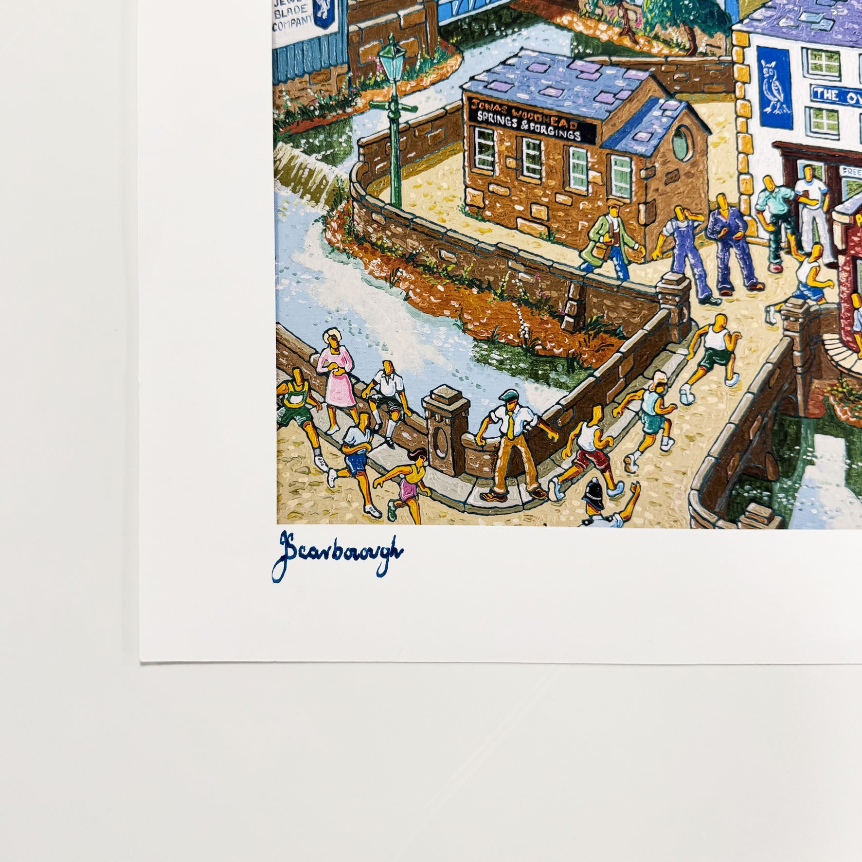 The Friendly One Signed Archive Artist Proof Art Print - Joe Scarborough Art