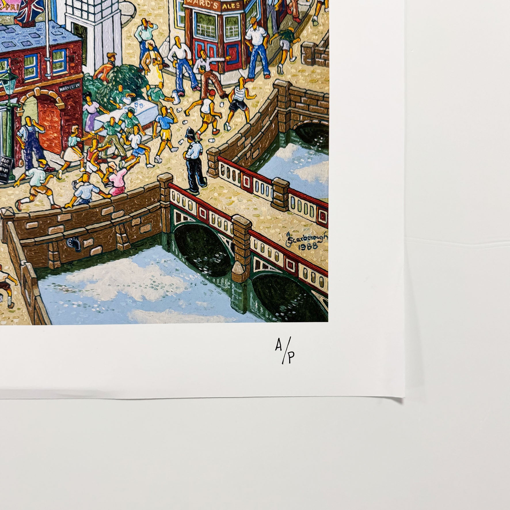 The Friendly One Signed Archive Artist Proof Art Print - Joe Scarborough Art