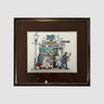 "Going Home" Hand Coloured, Signed Limited Edition Screen Print 7/100 - Joe Scarborough Art