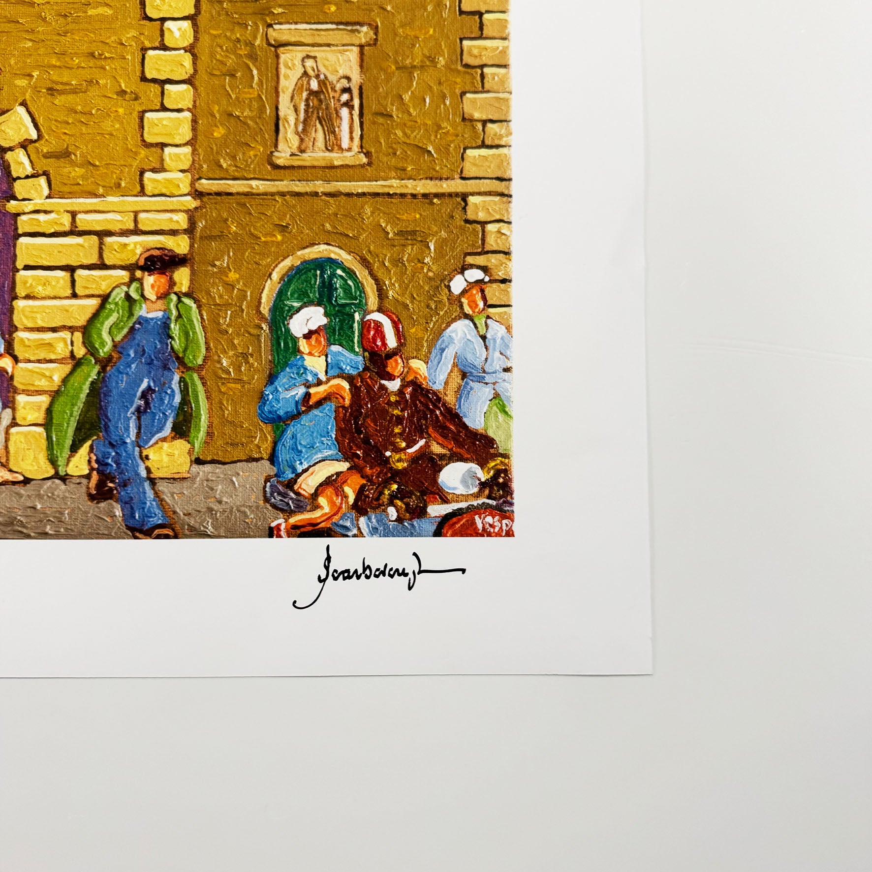 Green Lane Work Signed Archive Artist Proof Art Print - Joe Scarborough Art