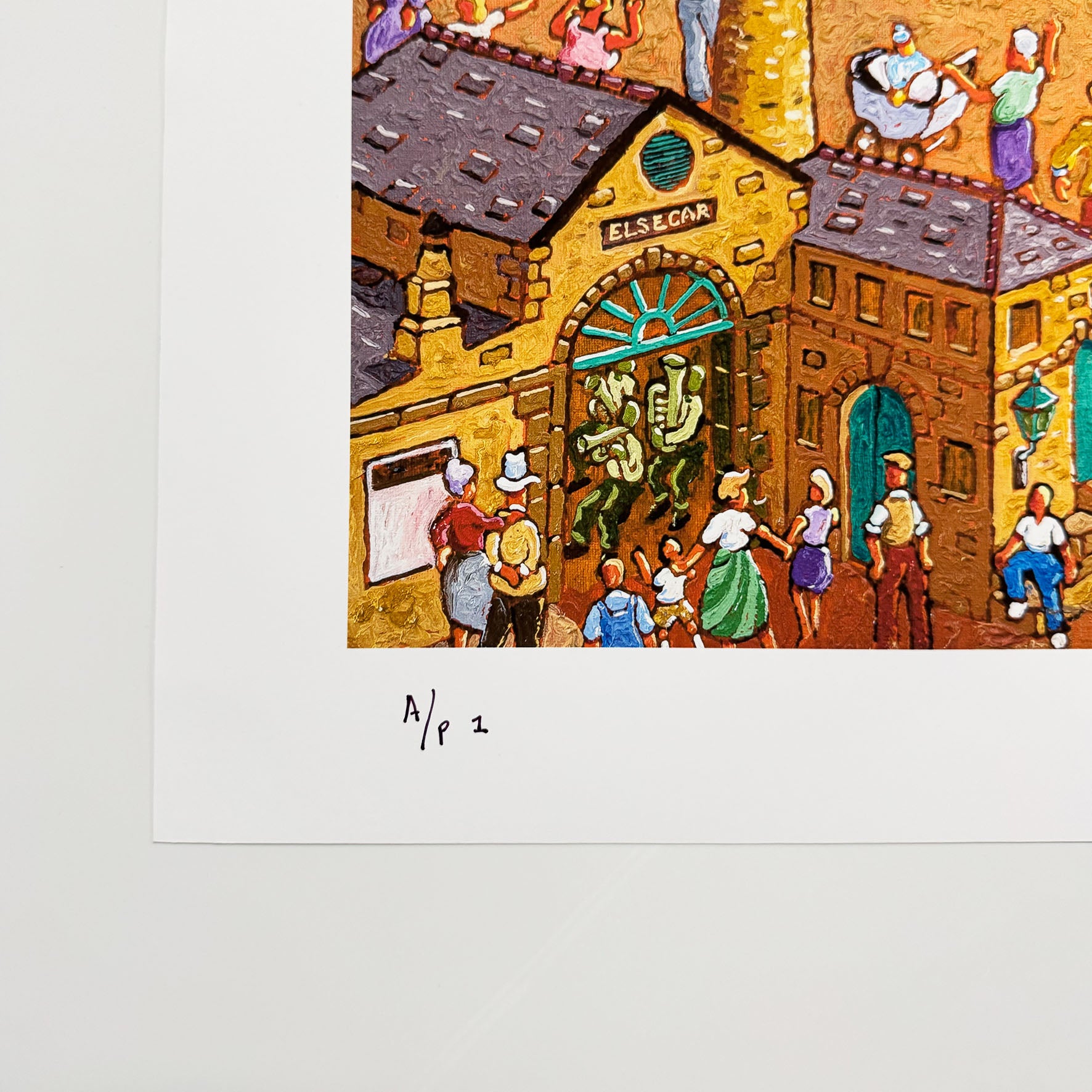 Grimethorpe Colliery Band Signed Archive Artist Proof Art Print - Joe Scarborough Art