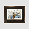 "Heeley Auto Sales" Hand Coloured, Signed Limited Edition Screen Print 4/100 - Joe Scarborough Art