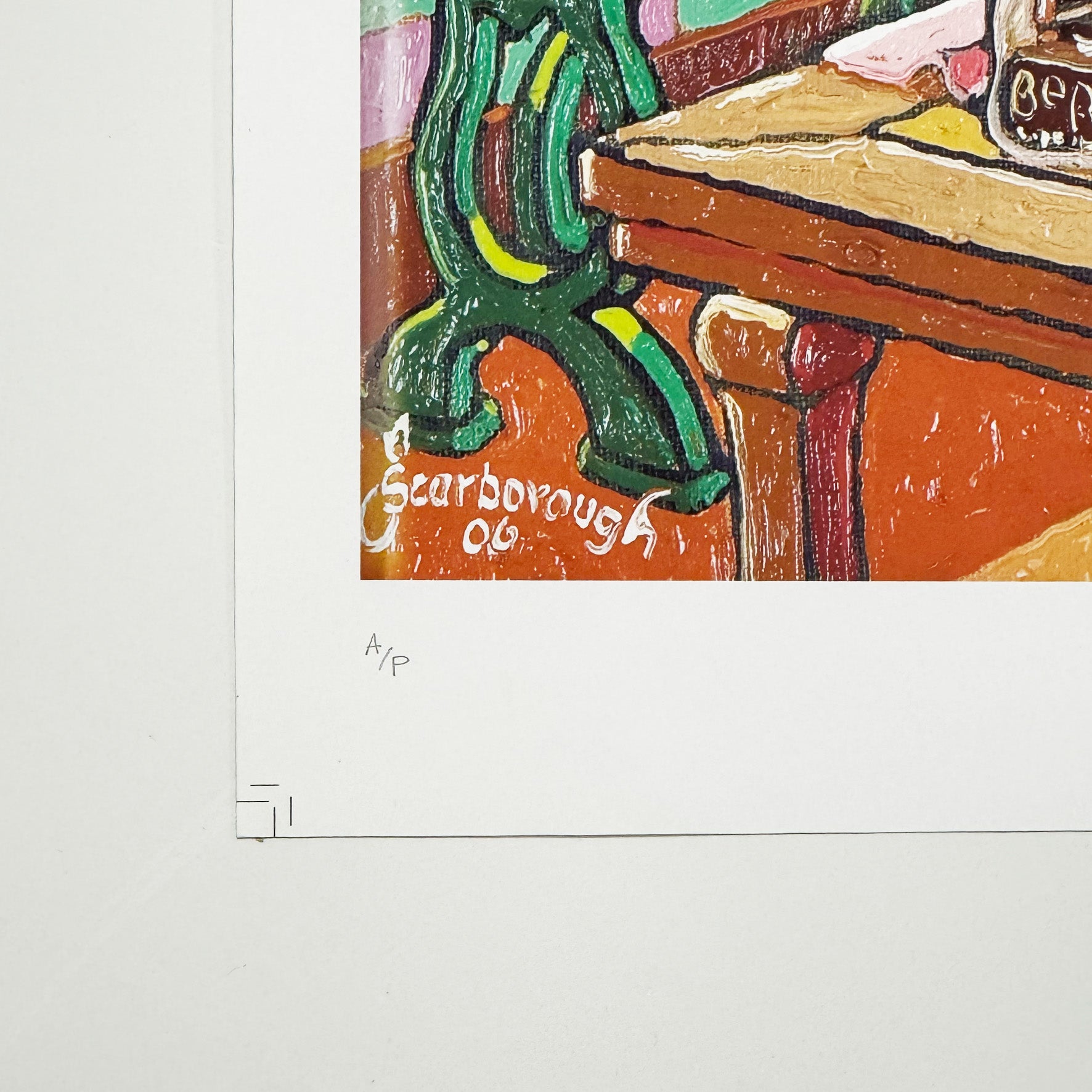 Interior Fitzalan St AP (1) Signed Archive Artist Proof Art Print - Joe Scarborough Art