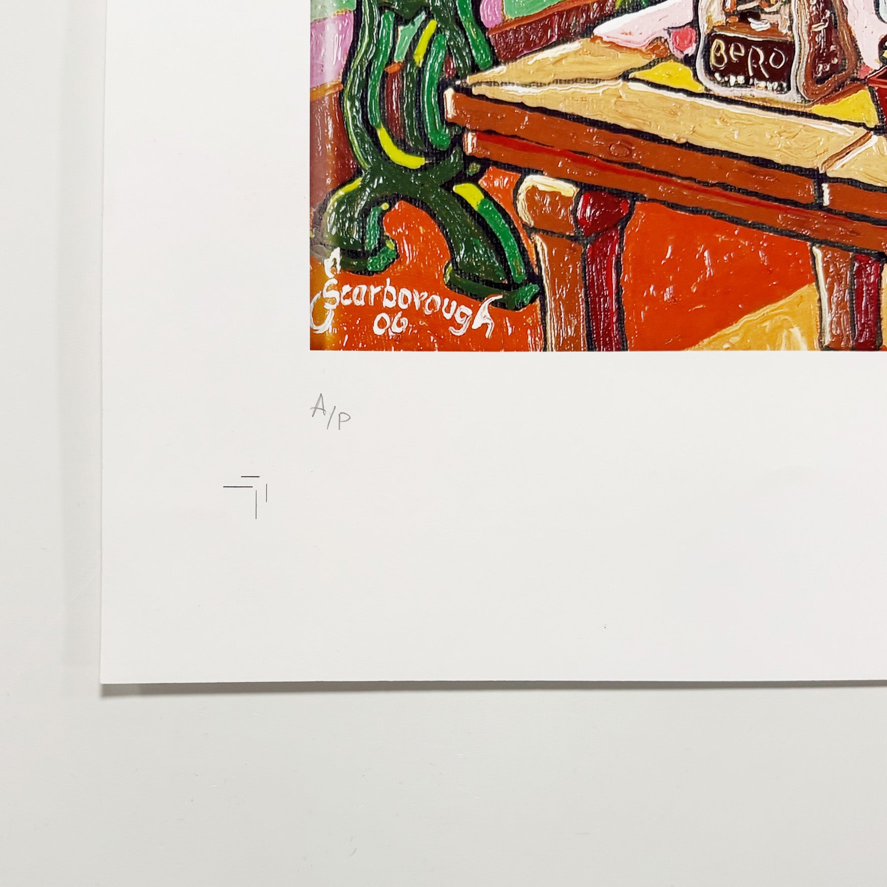 Interior Fitzalan St AP (2) Signed Archive Artist Proof Art Print - Joe Scarborough Art