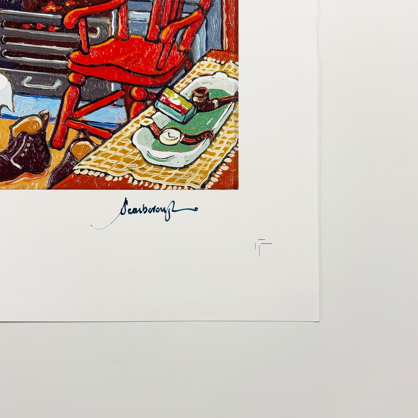 Interior Fitzalan St AP (2) Signed Archive Artist Proof Art Print - Joe Scarborough Art