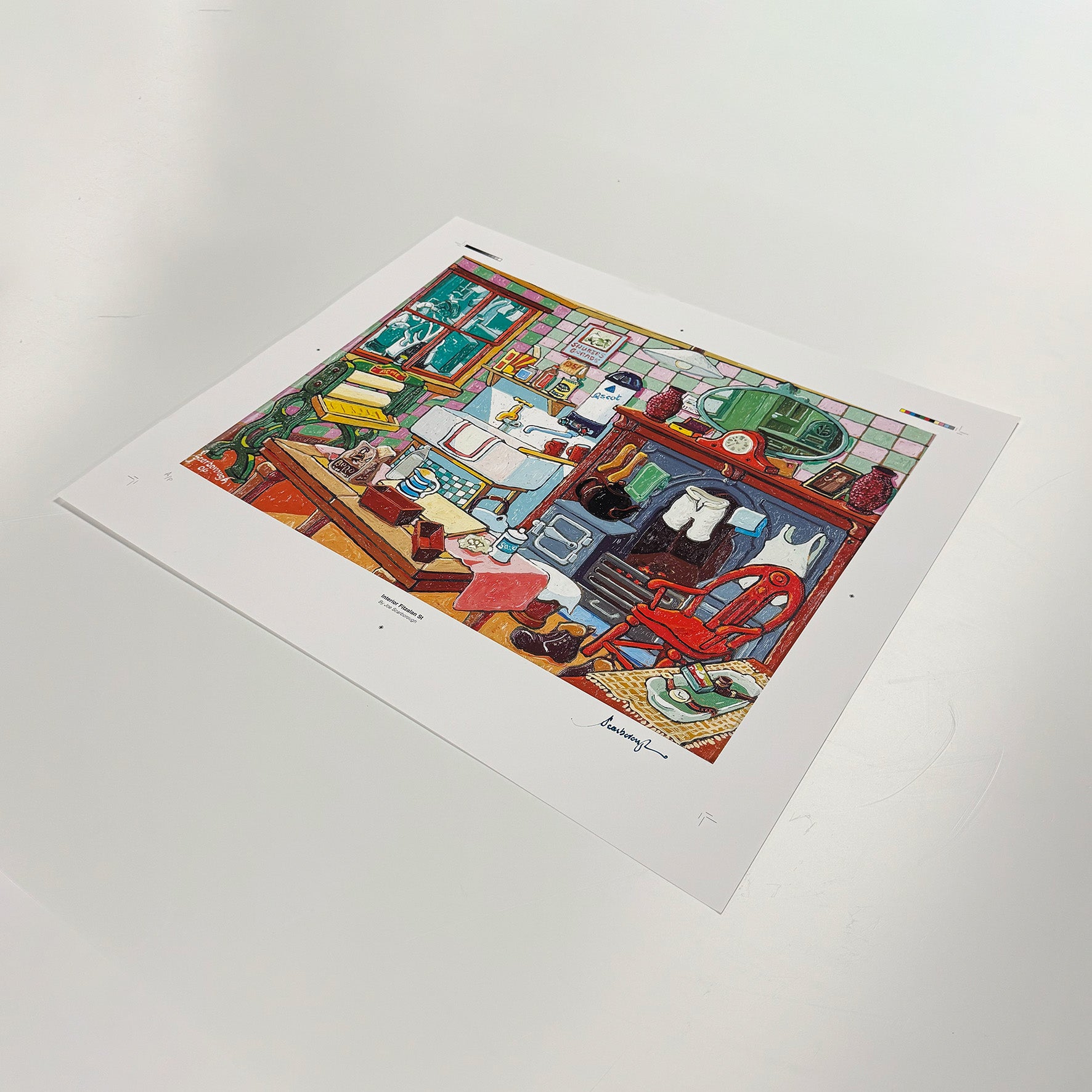Interior Fitzalan St AP (2) Signed Archive Artist Proof Art Print - Joe Scarborough Art