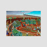 Joe Scarborough Art Hand-Varnished Canvas Print Allotment - Joe Scarborough Art