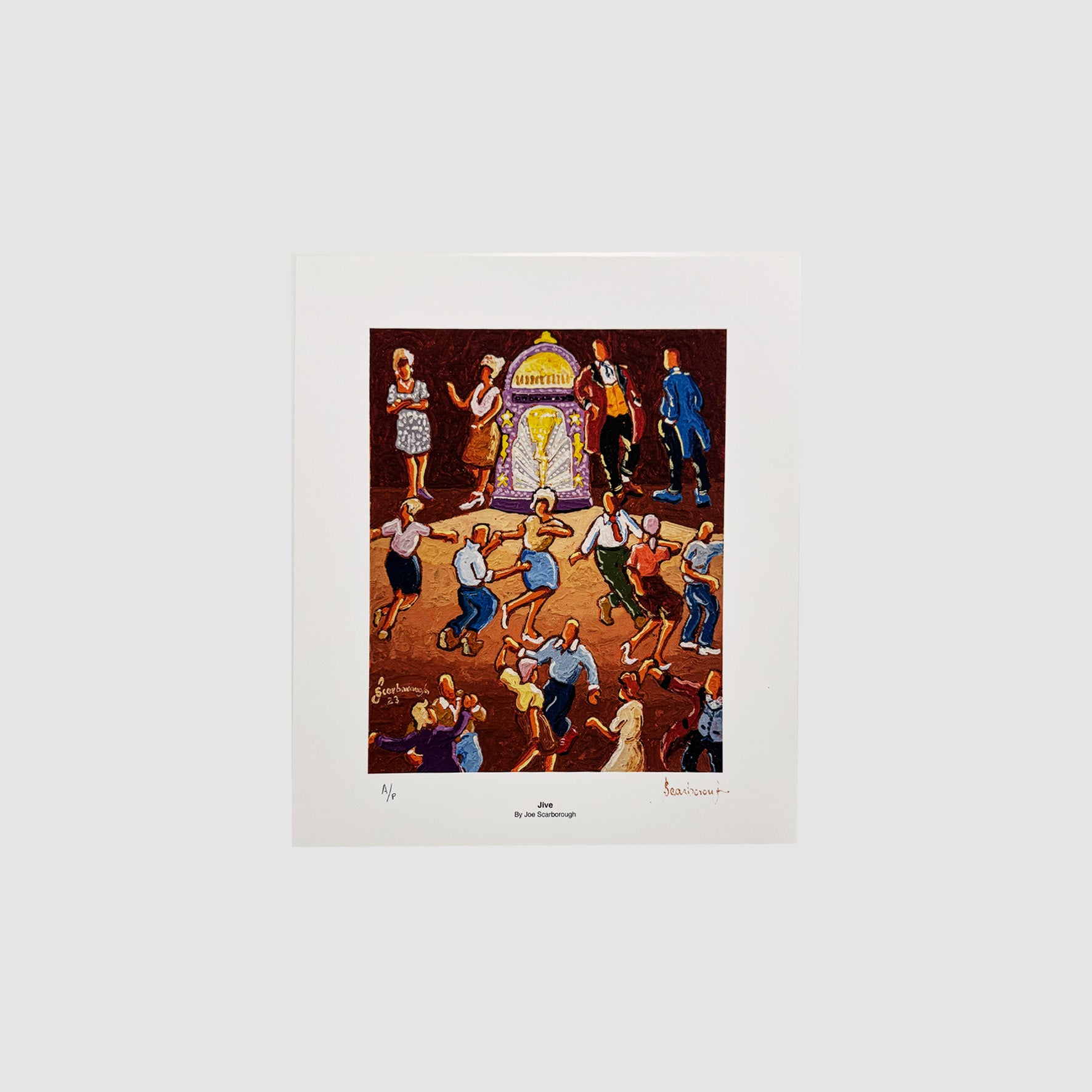 Jive Signed Archive Artist Proof Art Print - Joe Scarborough Art