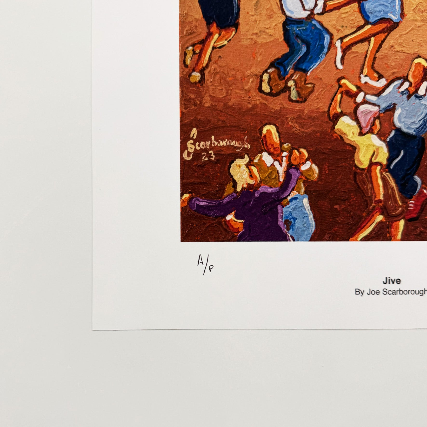Jive Signed Archive Artist Proof Art Print - Joe Scarborough Art