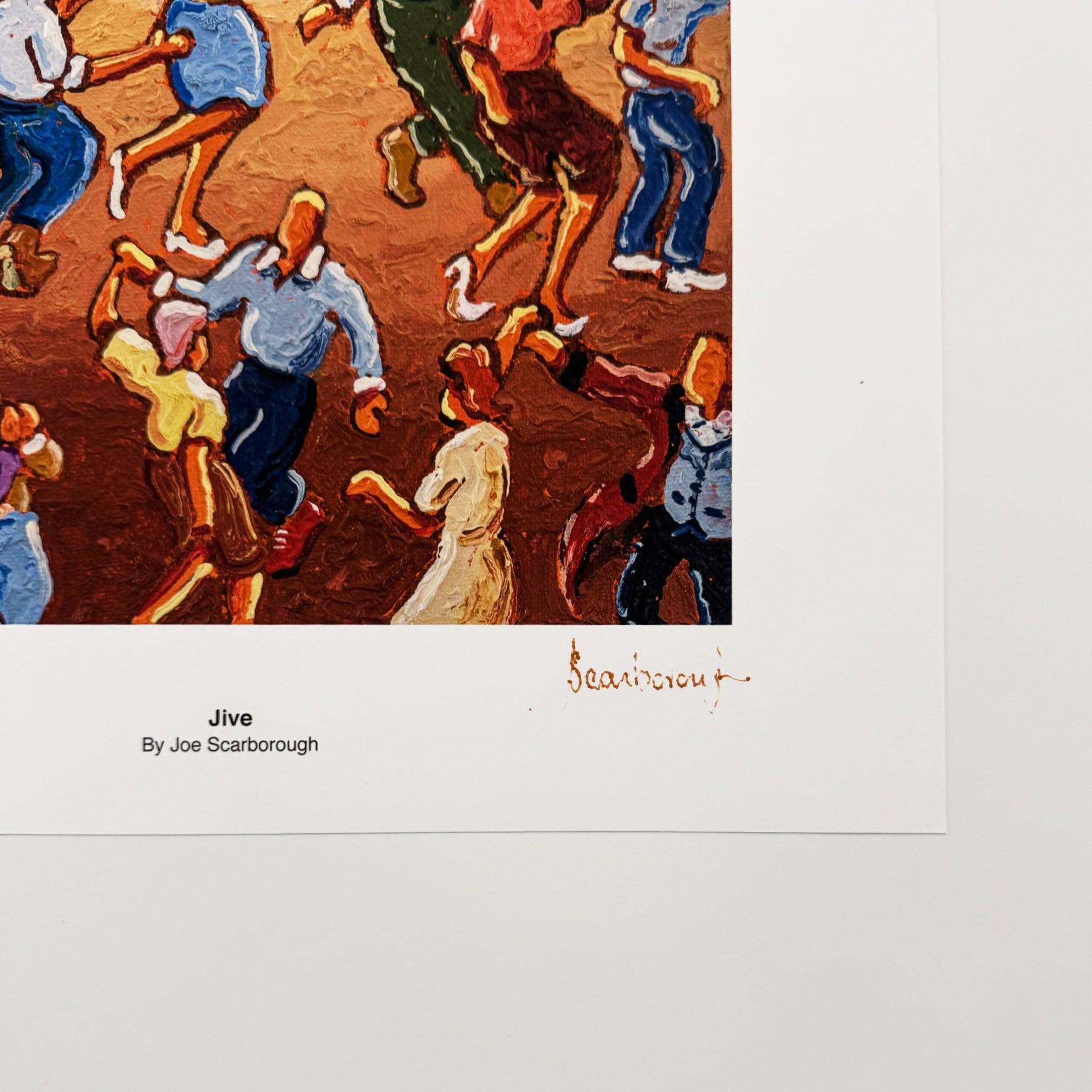 Jive Signed Archive Artist Proof Art Print - Joe Scarborough Art