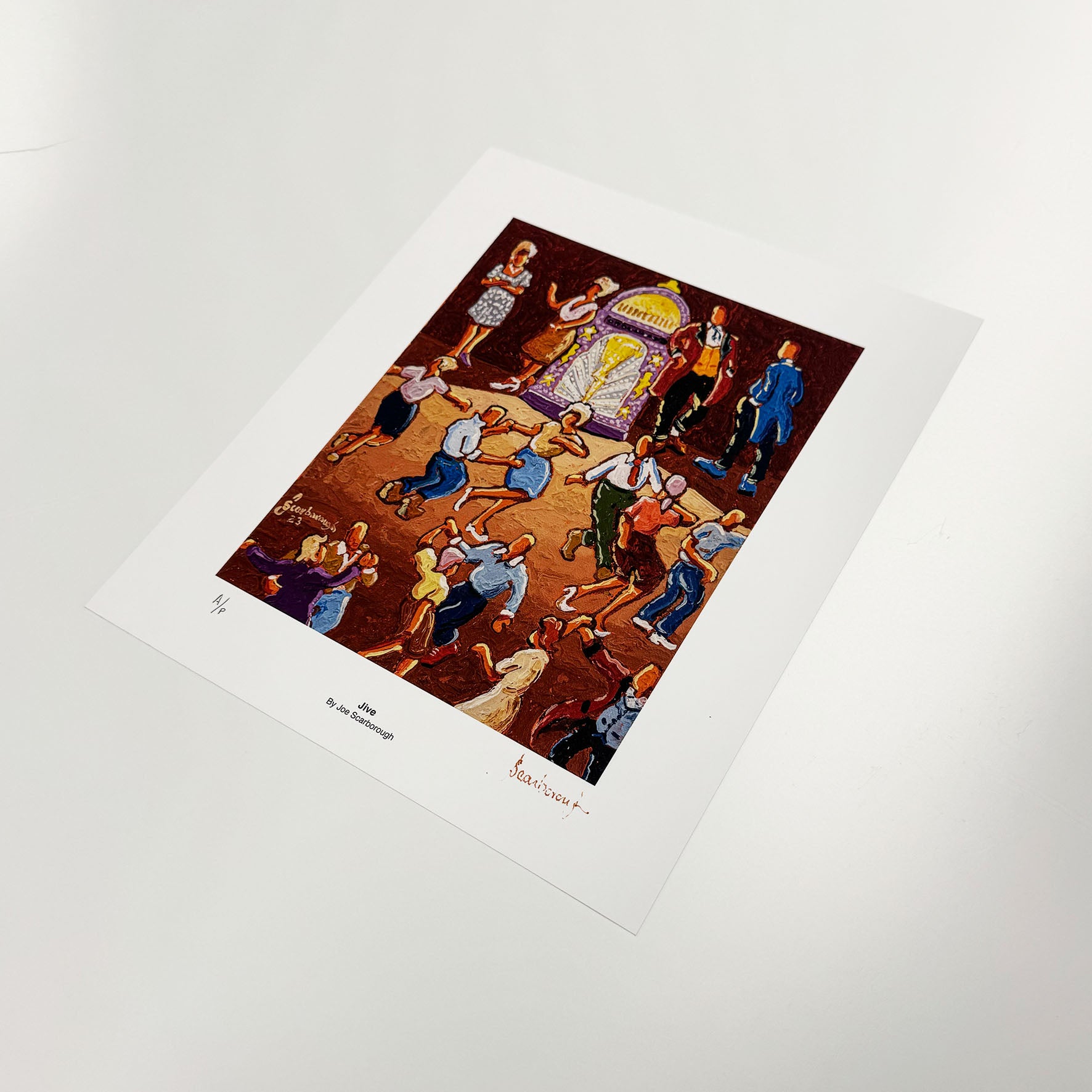 Jive Signed Archive Artist Proof Art Print - Joe Scarborough Art