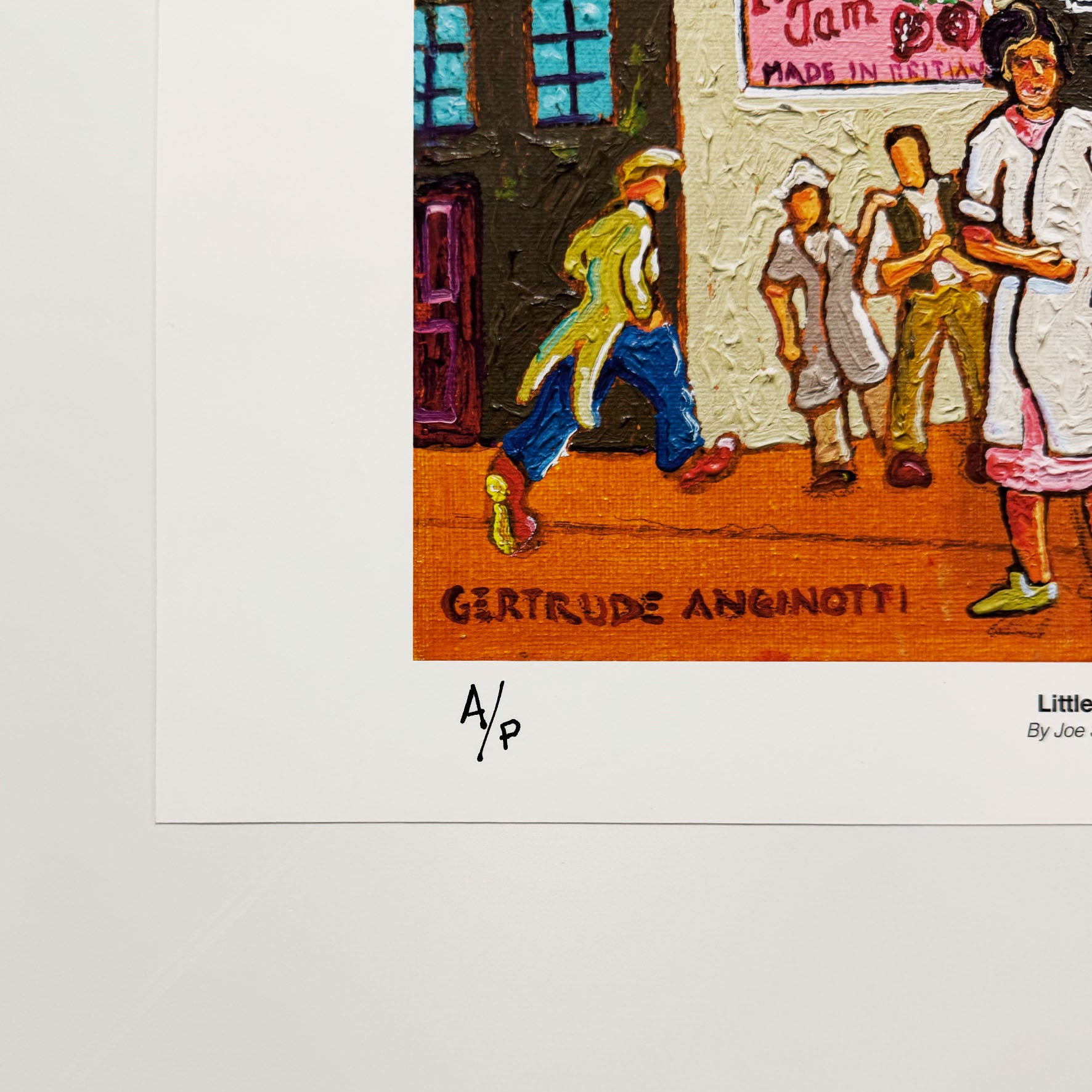 Little Jam Jar Signed Archive Artist Proof Art Print - Joe Scarborough Art