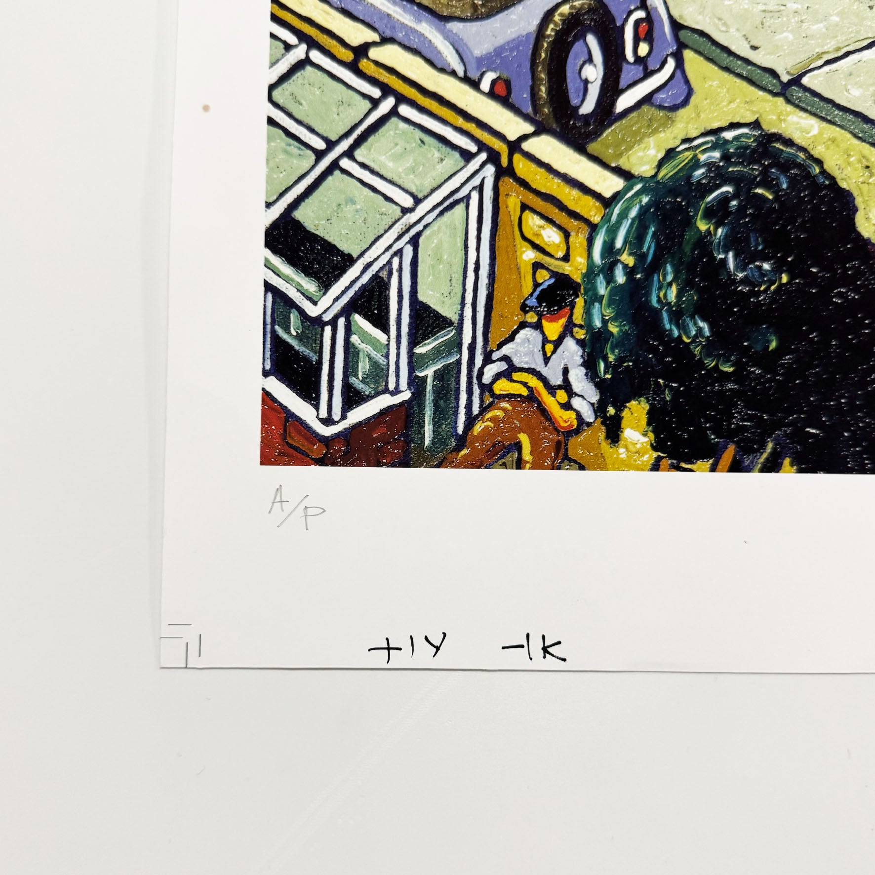 Mixed Doubles Final Signed Archive Artist Proof Art Print - Joe Scarborough Art