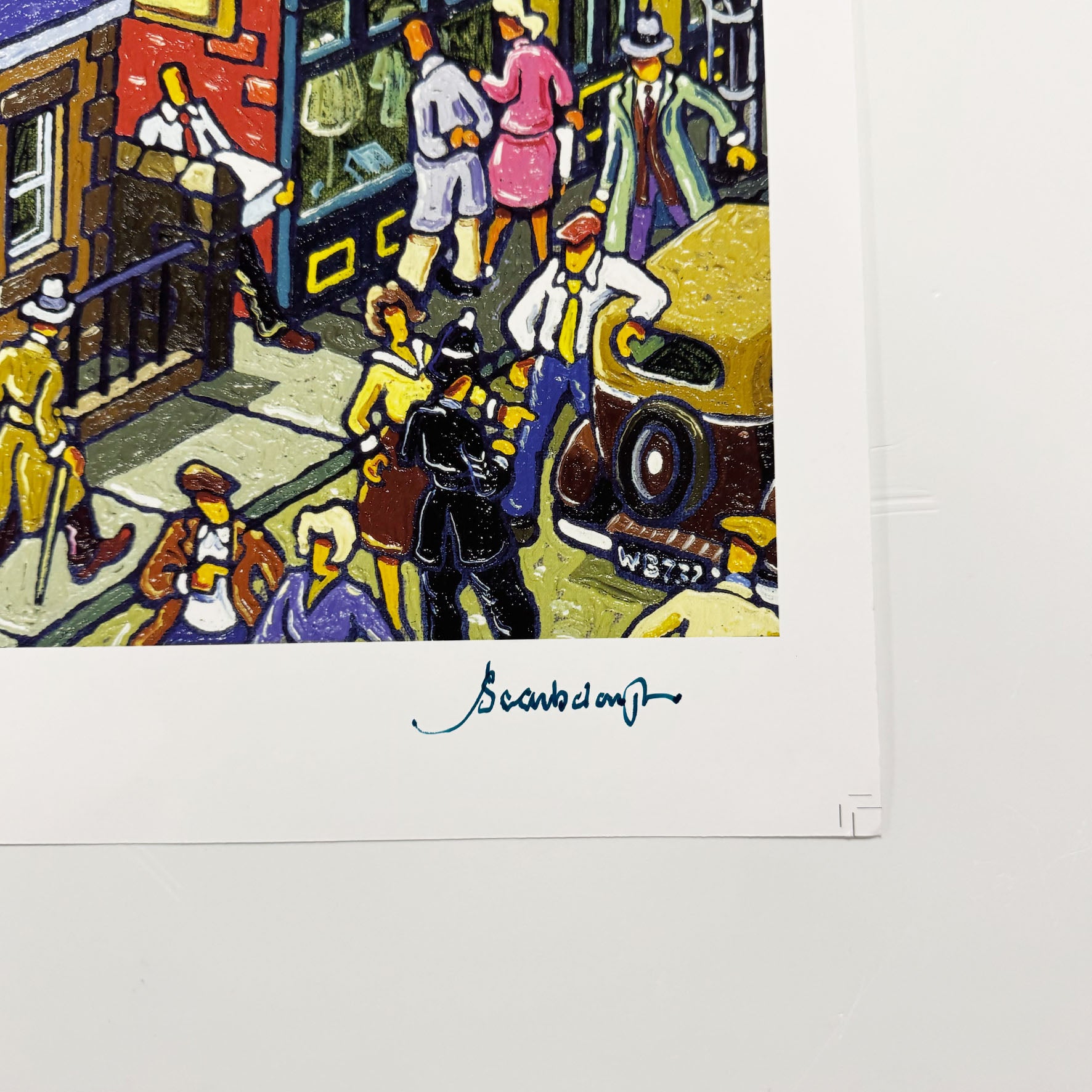 Mixed Doubles Final Signed Archive Artist Proof Art Print - Joe Scarborough Art