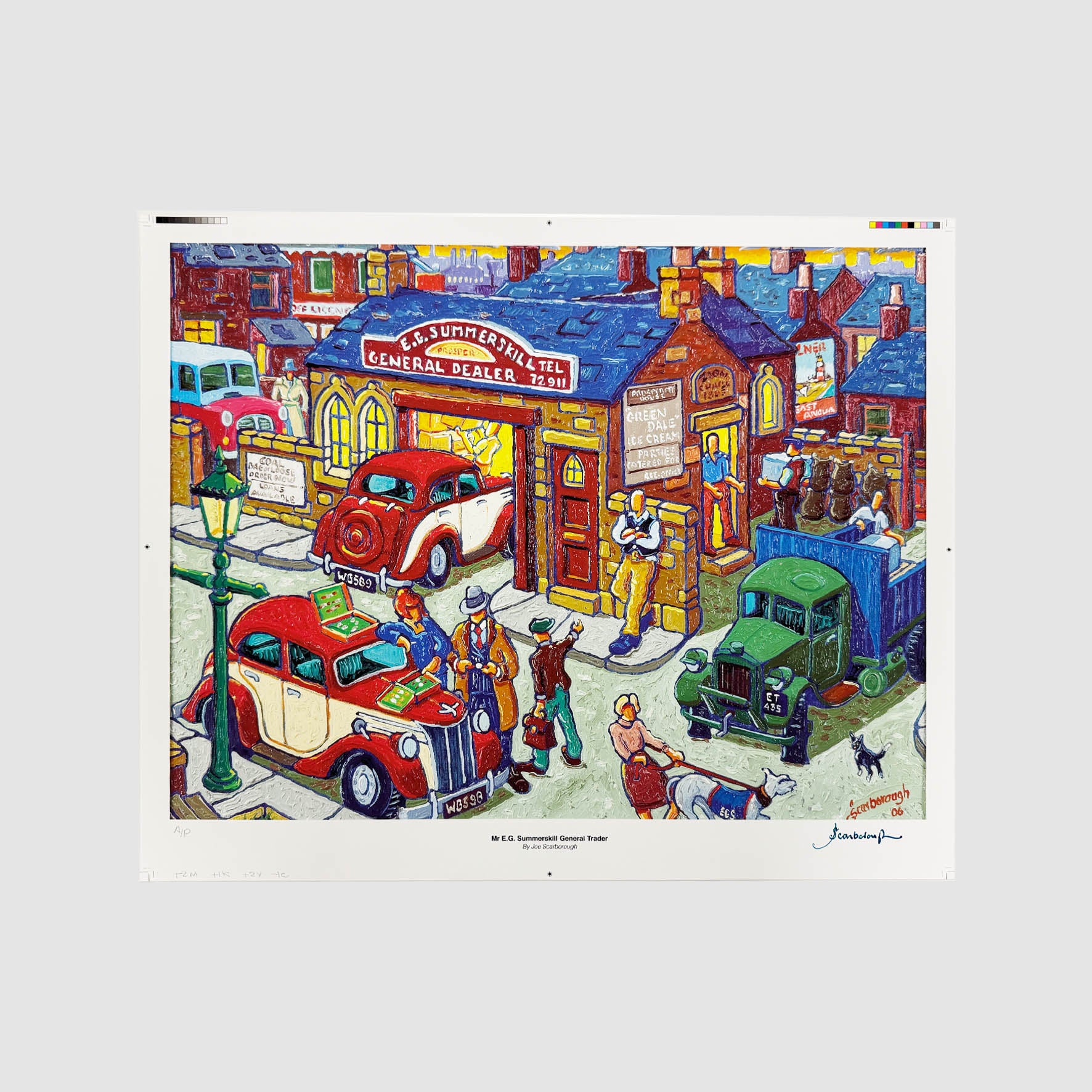 Mr E.G. Summerskill General Trader Signed Archive Artist Proof Art Print - Joe Scarborough Art