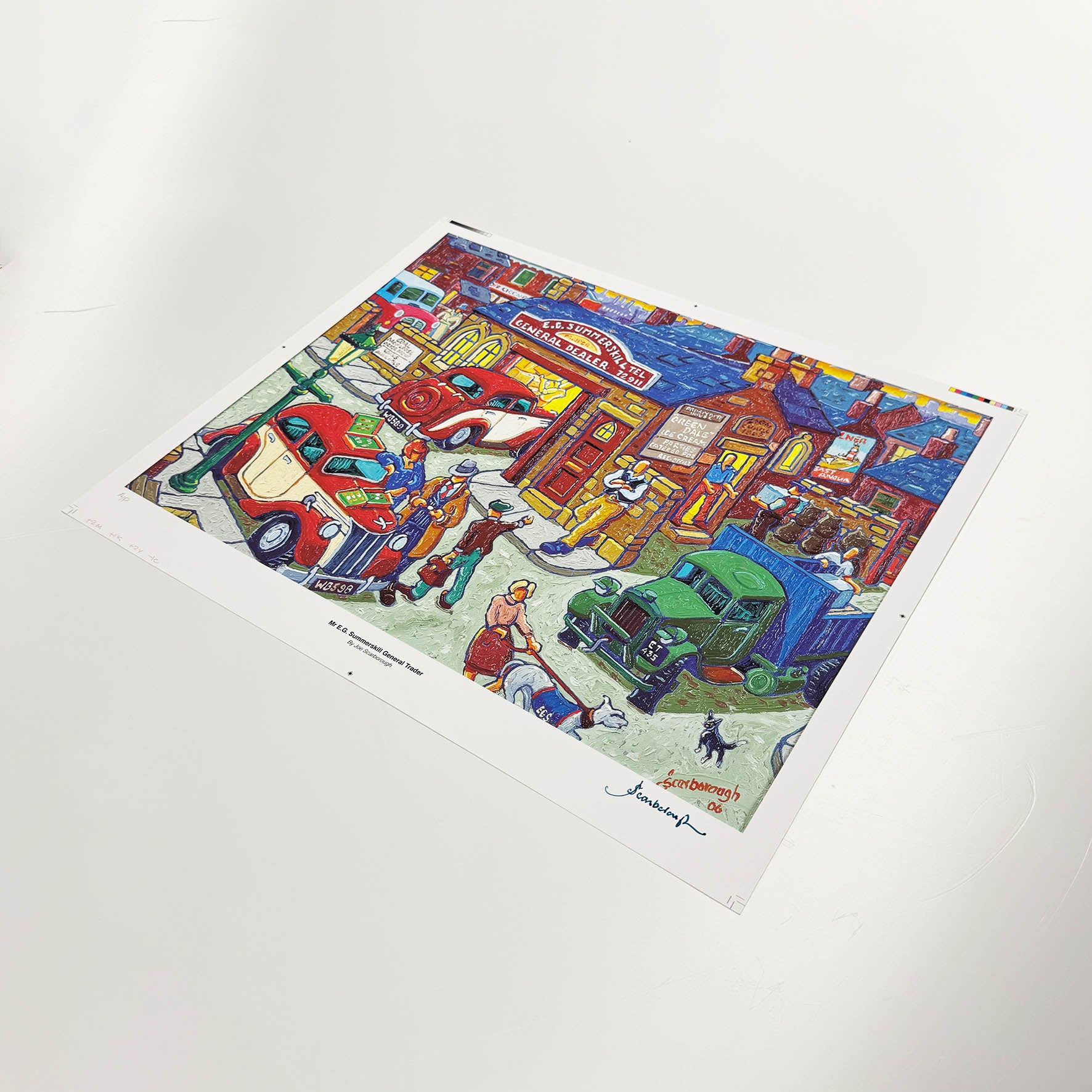 Mr E.G. Summerskill General Trader Signed Archive Artist Proof Art Print - Joe Scarborough Art