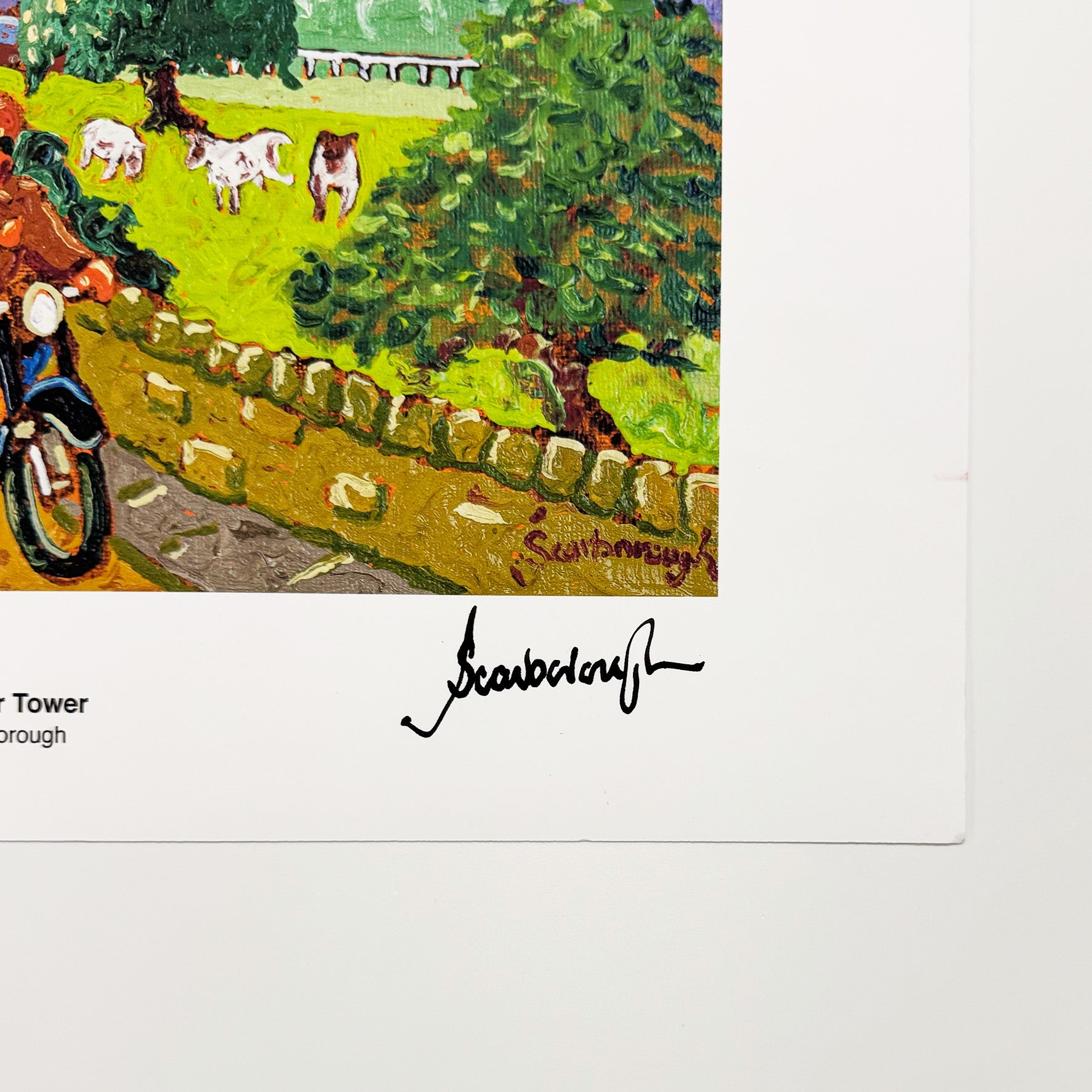 Norton Water Tower Signed Archive Artist Proof Art Print - Joe Scarborough Art