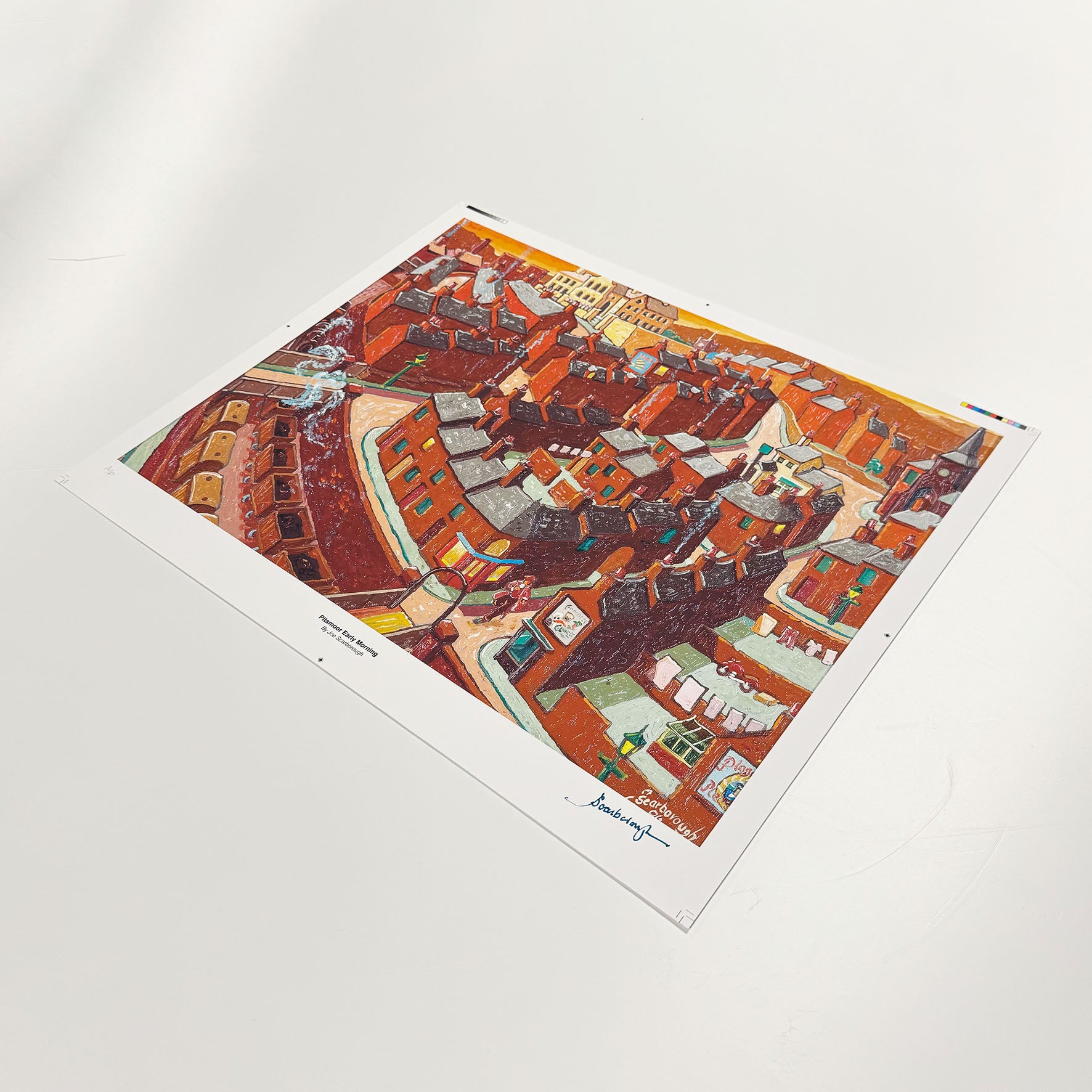 Pitsmoor Early Morning Signed Archive Artist Proof Art Print - Joe Scarborough Art