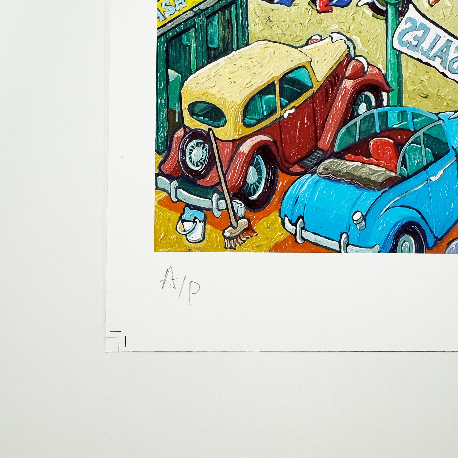 Pitsmoor Parade Signed Archive Artist Proof Art Print - Joe Scarborough Art