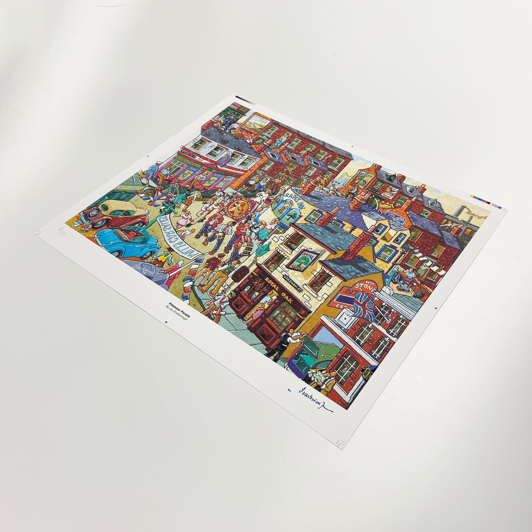Pitsmoor Parade Signed Archive Artist Proof Art Print - Joe Scarborough Art
