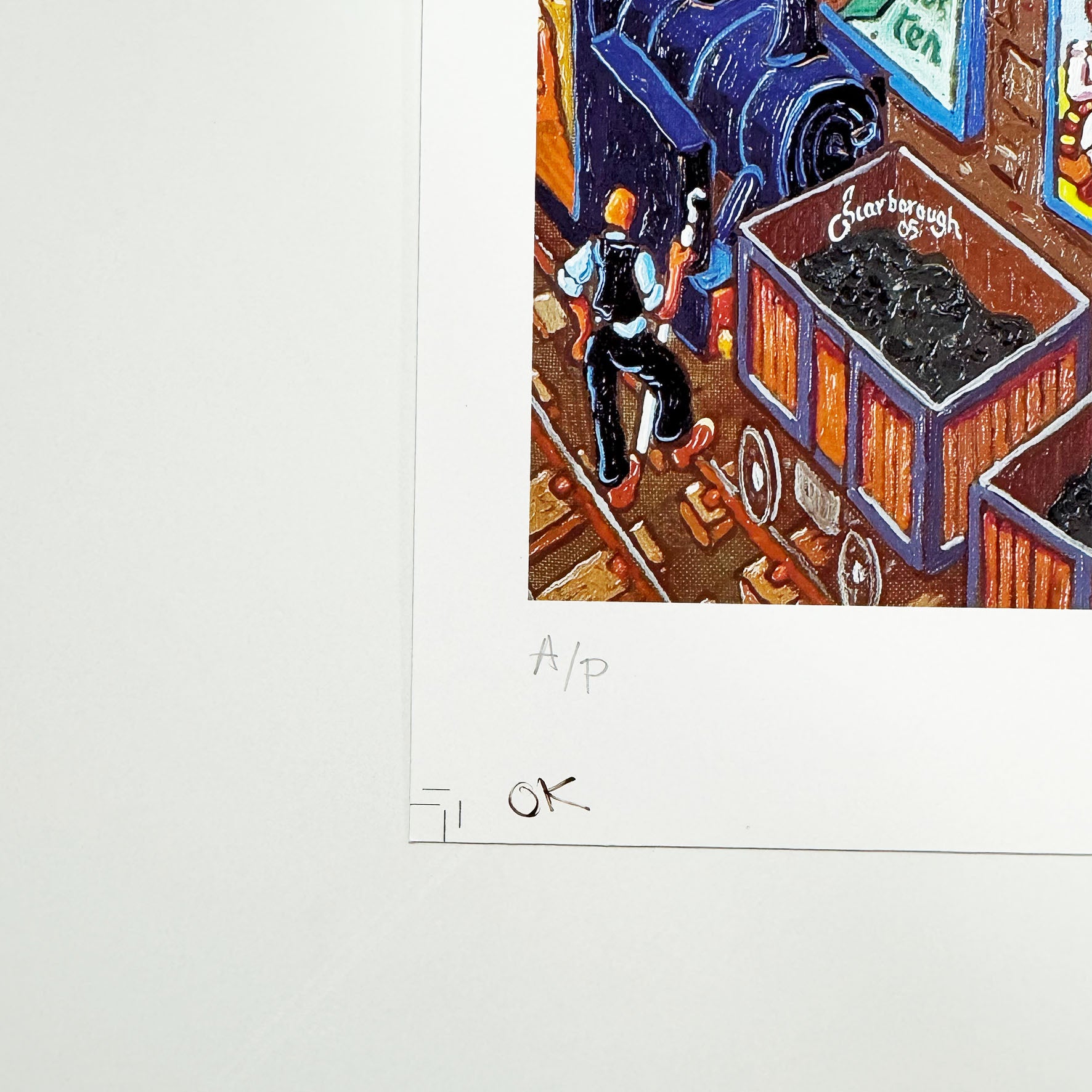 Pitsmoor in Springtime Signed Archive Artist Proof Art Print - Joe Scarborough Art