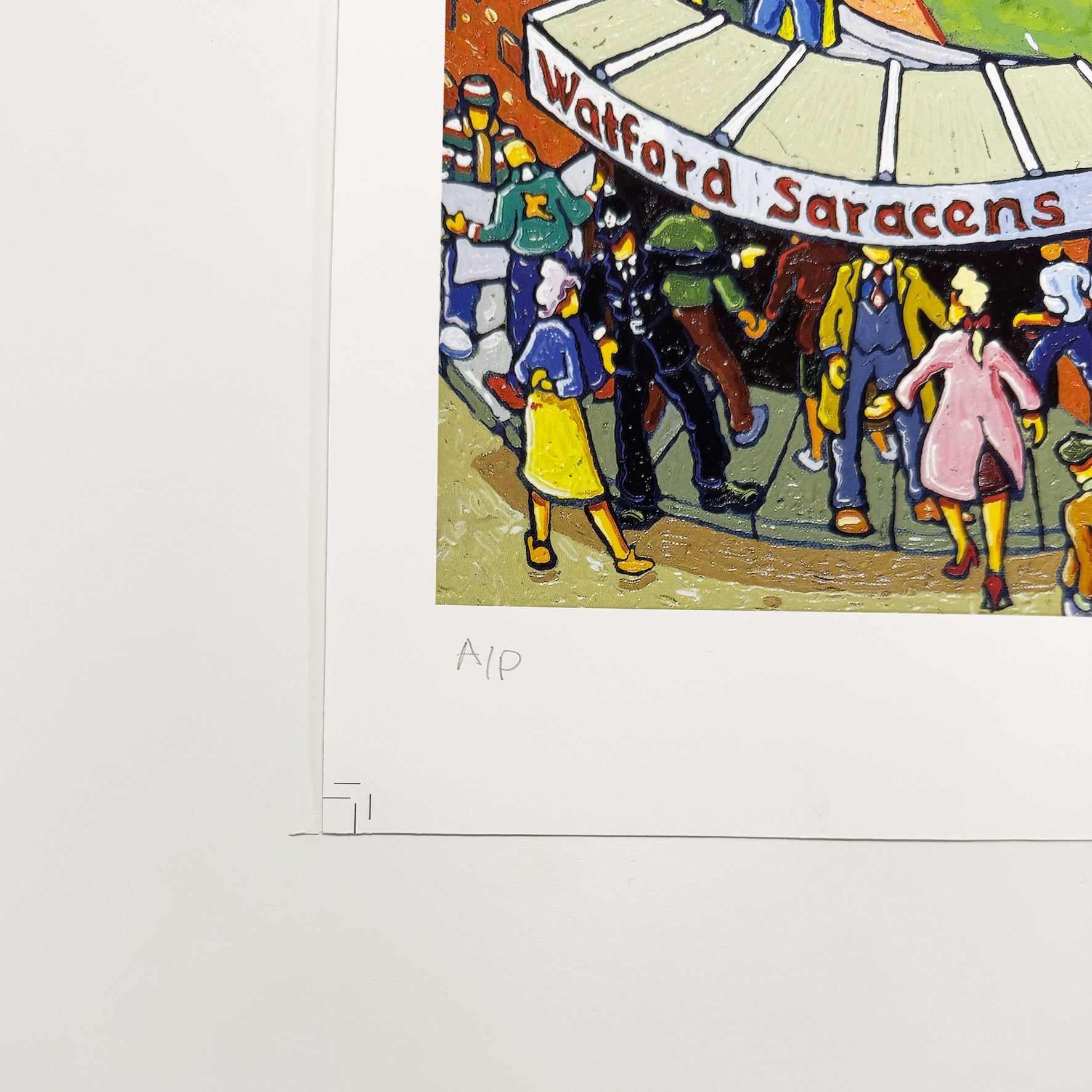 Saracens Signed Archive Artist Proof Art Print - Joe Scarborough Art
