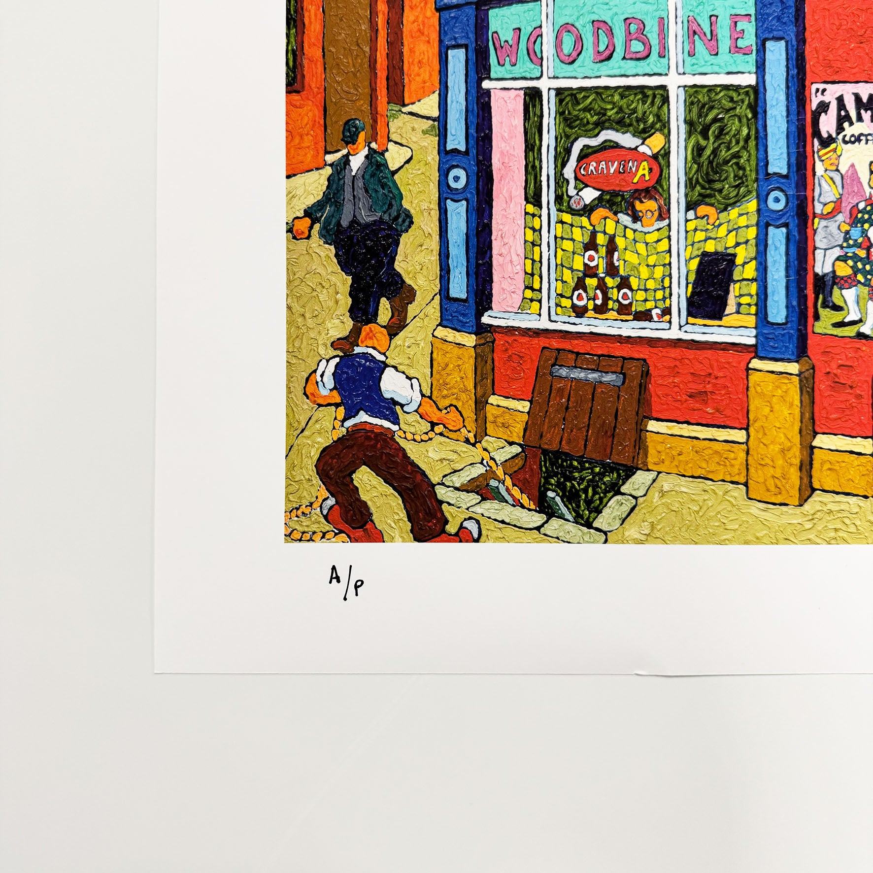 St Mary's Road Signed Archive Artist Proof Art Print - Joe Scarborough Art