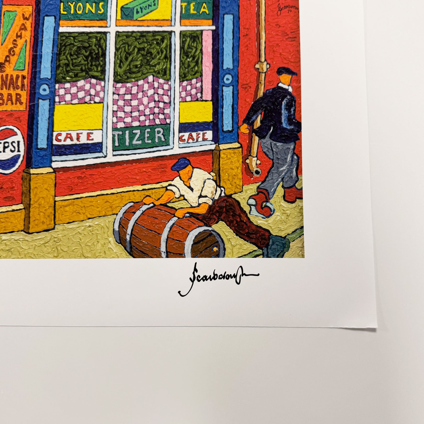 St Mary's Road Signed Archive Artist Proof Art Print - Joe Scarborough Art