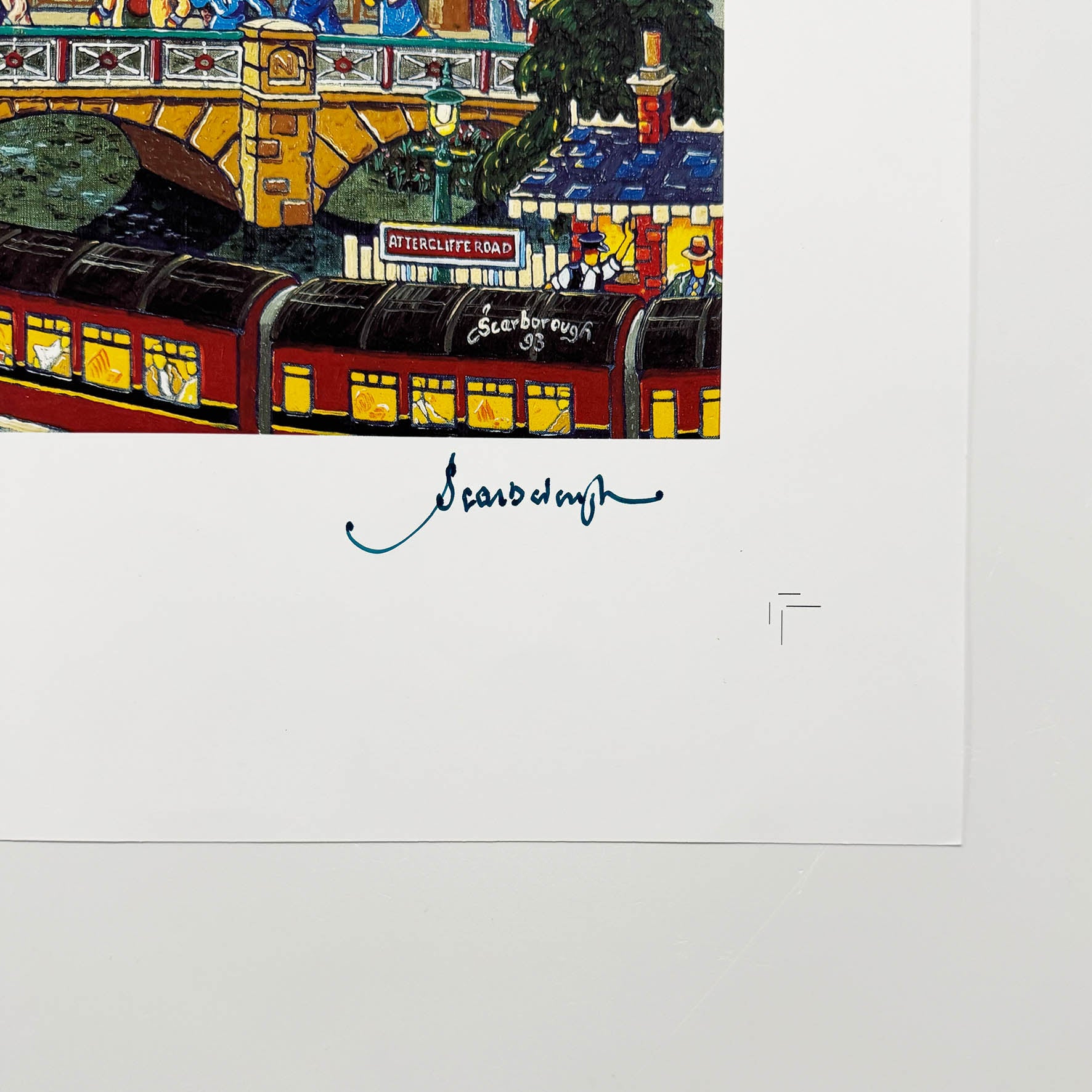 Steel in Sheffield Signed Archive Artist Proof Art Print - Joe Scarborough Art