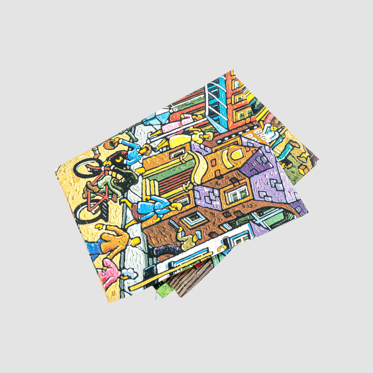 Joe Scarborough Tea Towel Stocksbridge at Work and Leisure - Joe Scarborough Art