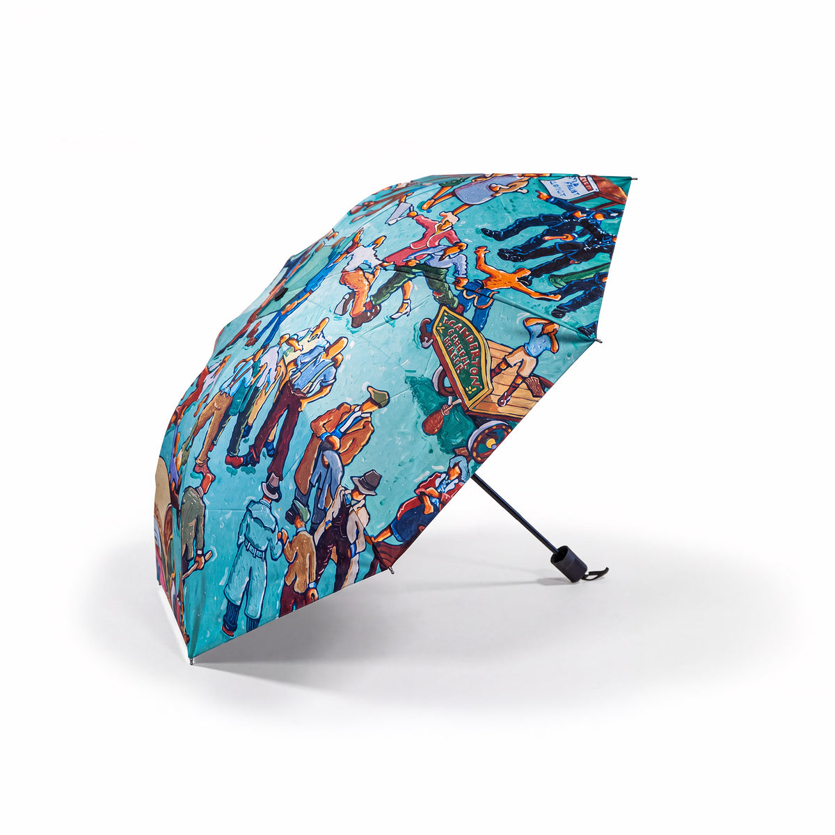Joe Scarborough Umbrella Street Fight - Joe Scarborough Art