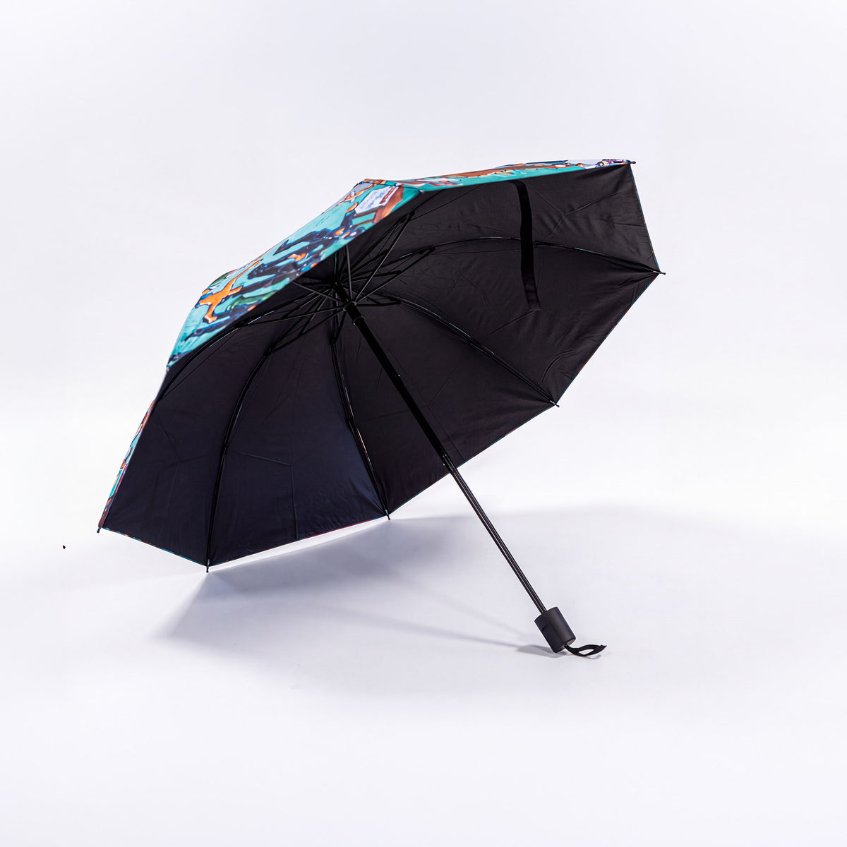 Joe Scarborough Umbrella Street Fight - Joe Scarborough Art