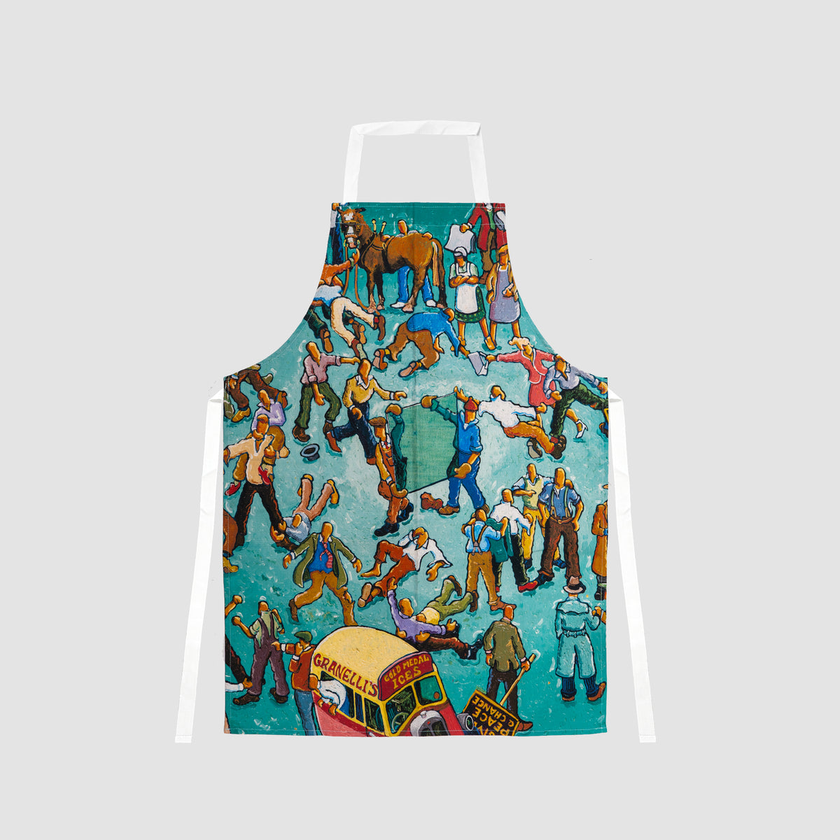 Joe Scarborough Apron Street Fight - Joe Scarborough Art