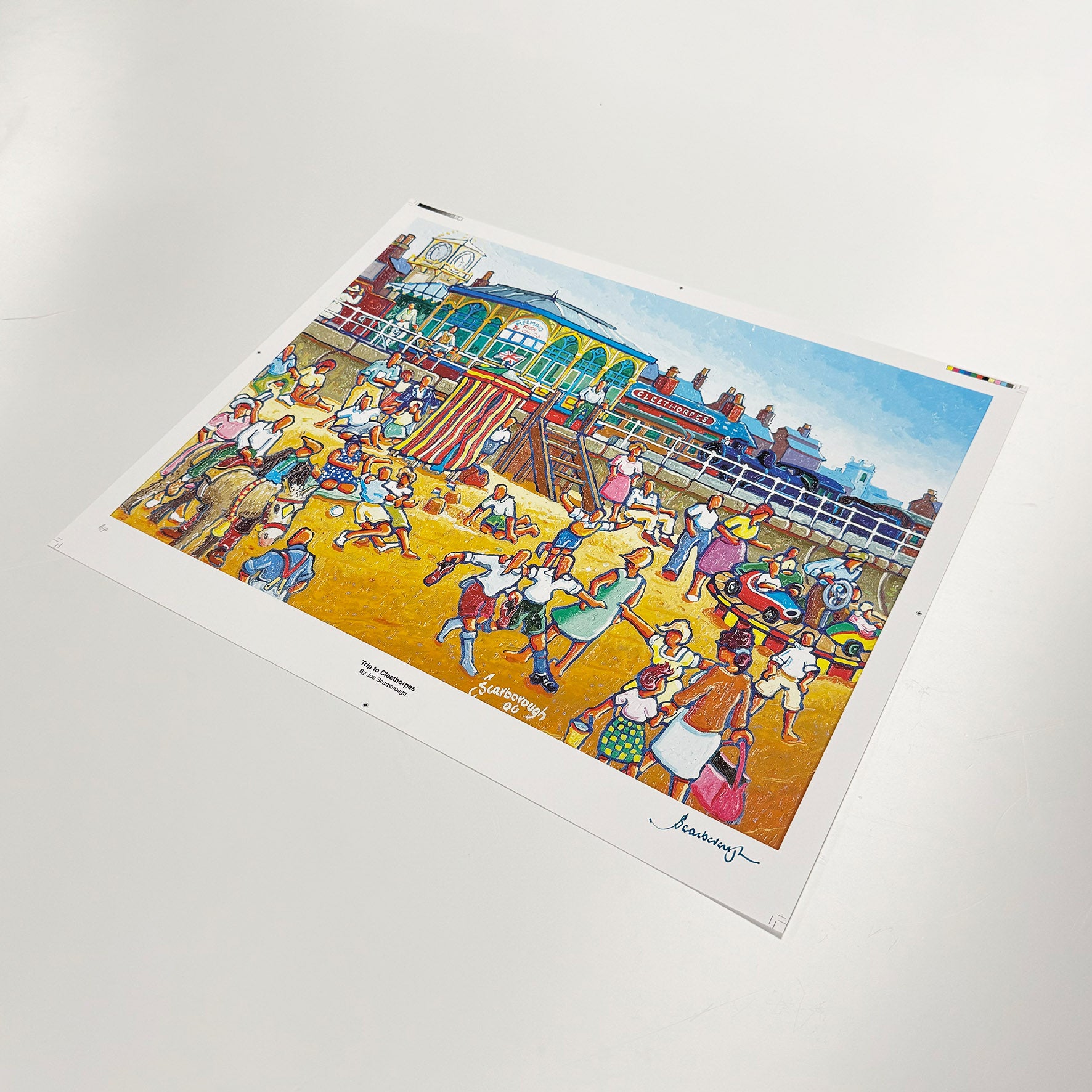 Trip to Cleethorpes Signed Archive Artist Proof Art Print - Joe Scarborough Art