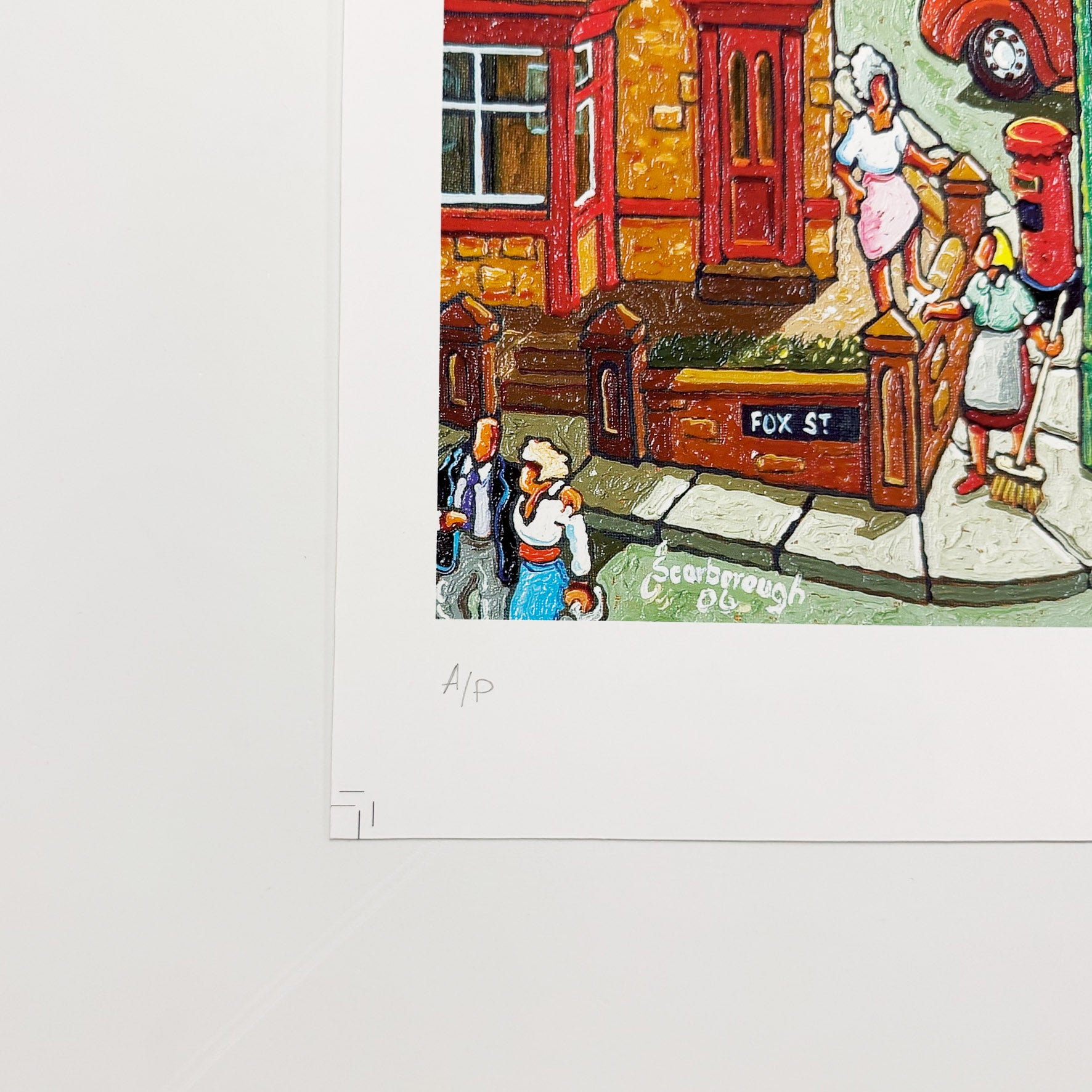 Wedding Day at Pitsmoor Signed Archive Artist Proof Art Print - Joe Scarborough Art